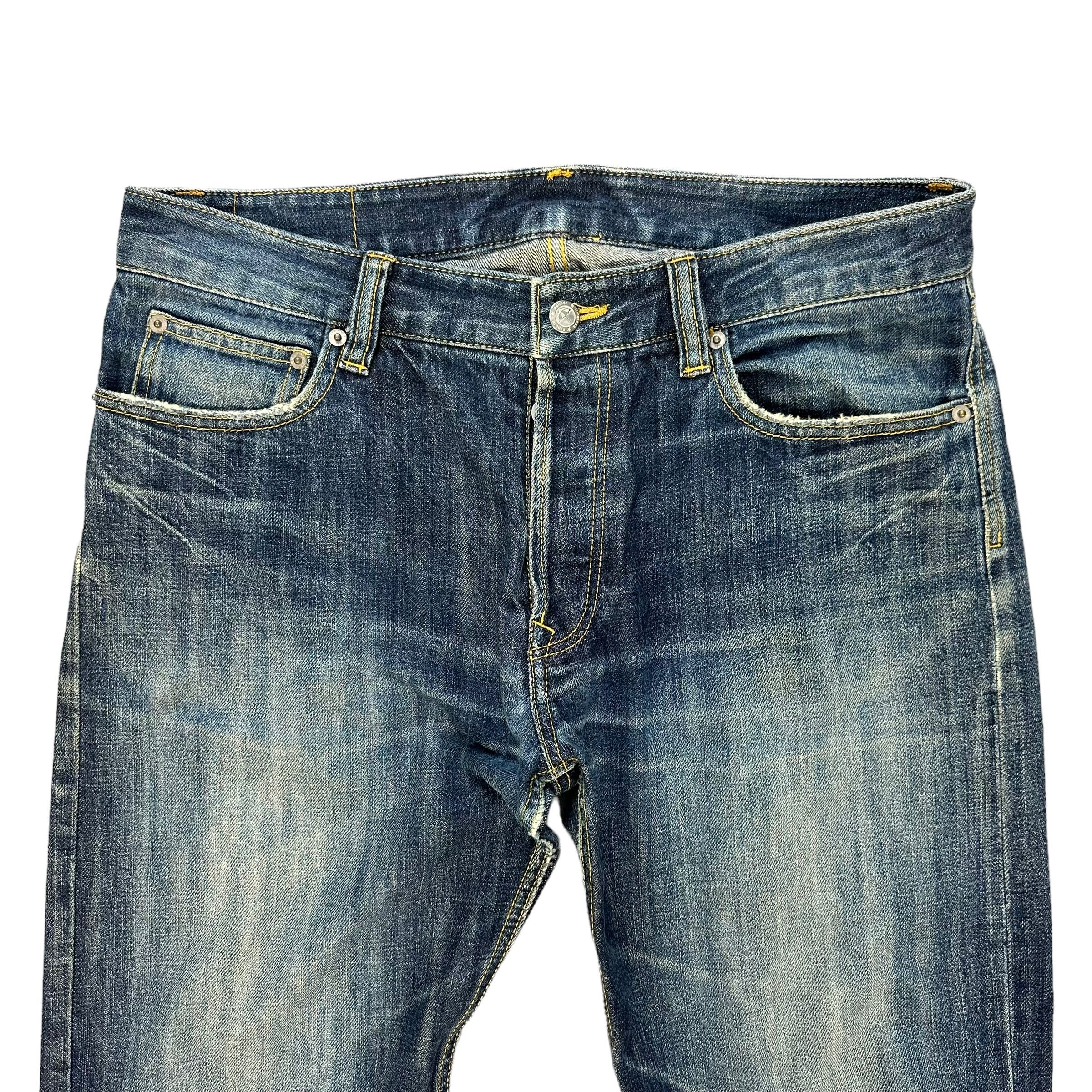 Japanese Brand ARNOLD PALMER TIMELESS FLY BOTTON DENIM PANT #8856-032 Size US 34 / EU 50 - 2 Thumbnail