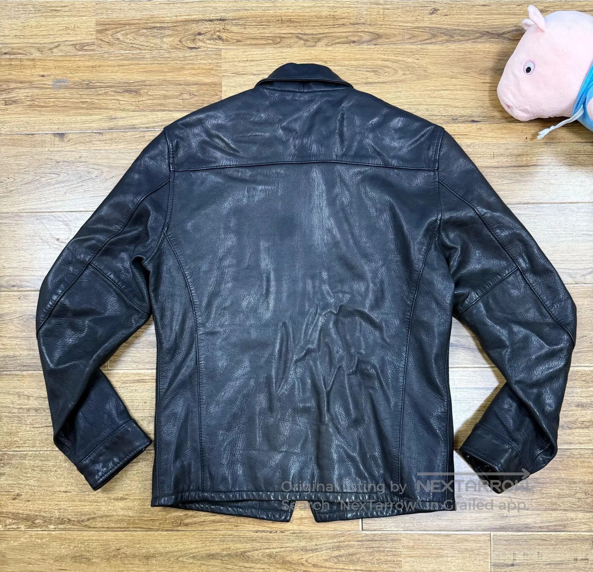 Schott Schott Men's Goat Leather Motorcycle Jacket. Size US M / EU 48-50 / 2 - 2 Thumbnail