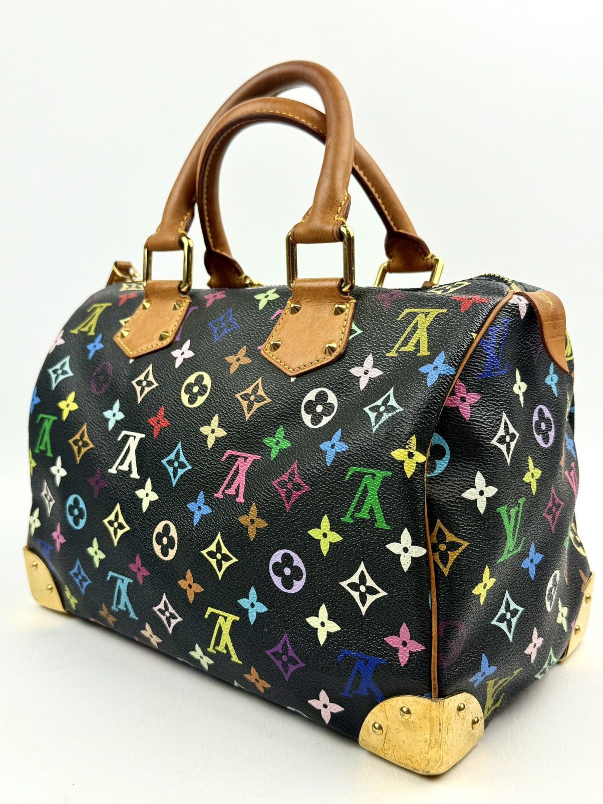 Louis Vuitton × Takashi Murakami Louis Vuitton - Murakami - 2003 - Multicolor - Speedy 30 Size ONE SIZE - 11 Thumbnail