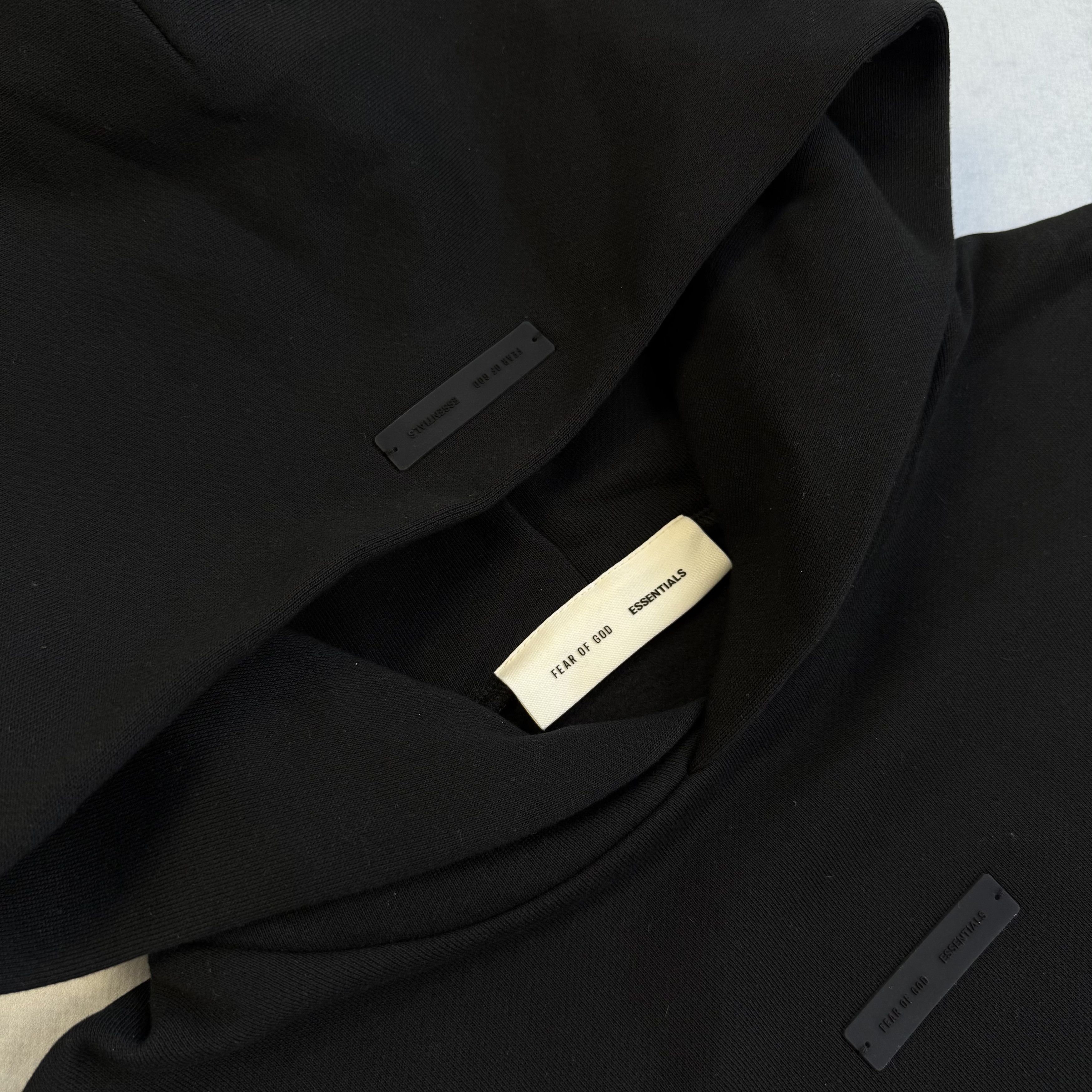 Fear of God FEAR OF GOD ESSENTIALS CLASSIC PULLOVER HOODIE BLACK L NWT Size US L / EU 52-54 / 3 - 9 Thumbnail
