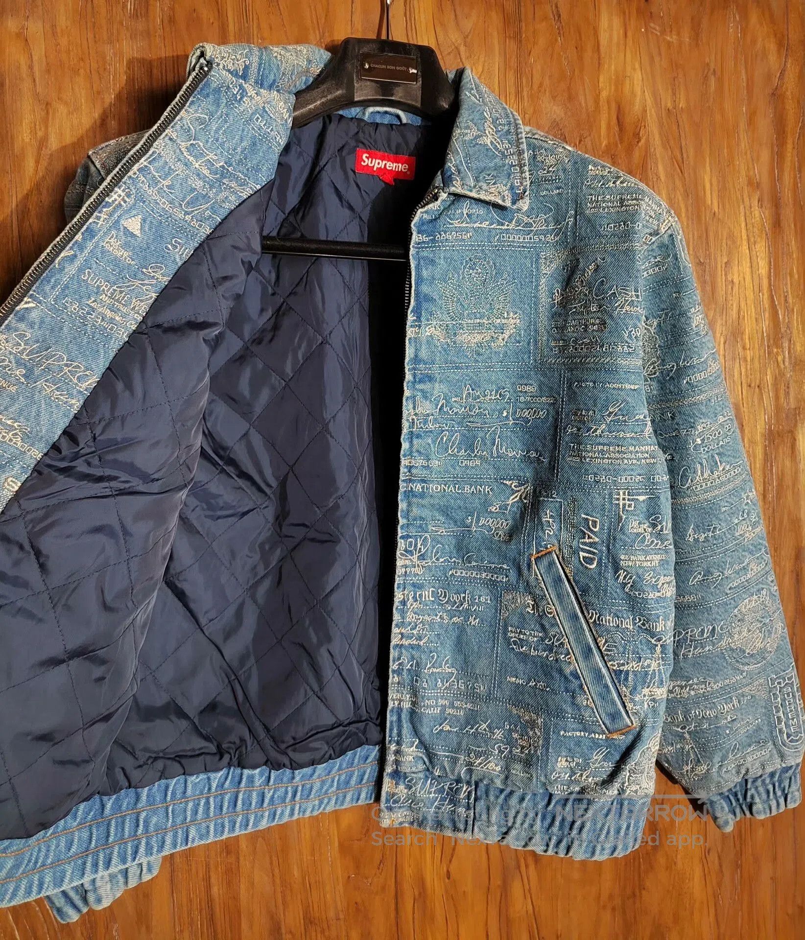 Supreme Supreme Denim Jacket with Embroidery. Size US S / EU 44-46 / 1 - 2 Thumbnail