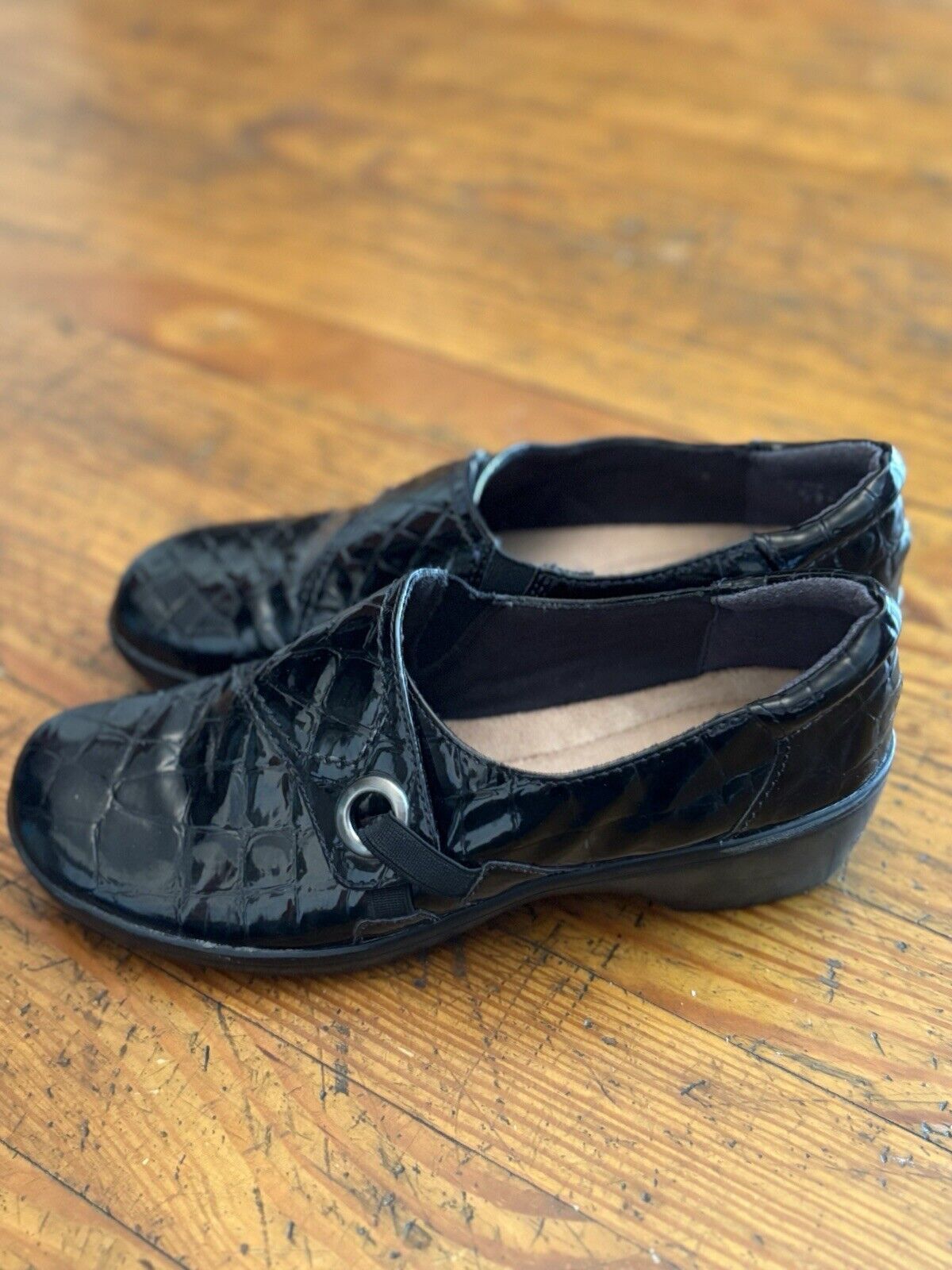 Other CLARKS May Carina Slip On Patent Crocodile US 7.5M Size US 7.5 / IT 37.5 - 5 Thumbnail