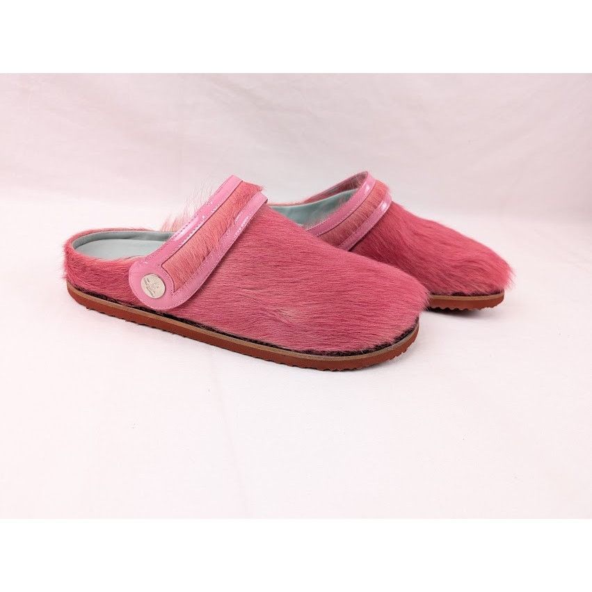 Vivienne Westwood o1rshd1 Oz Clogs With Hair Calf in Pink Size US 11 / EU 44 - 14 Thumbnail