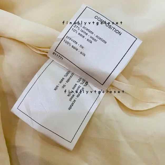 Chanel 80's Chanel Ivory Satin Top Size S / US 4 / IT 40 - 11 Thumbnail
