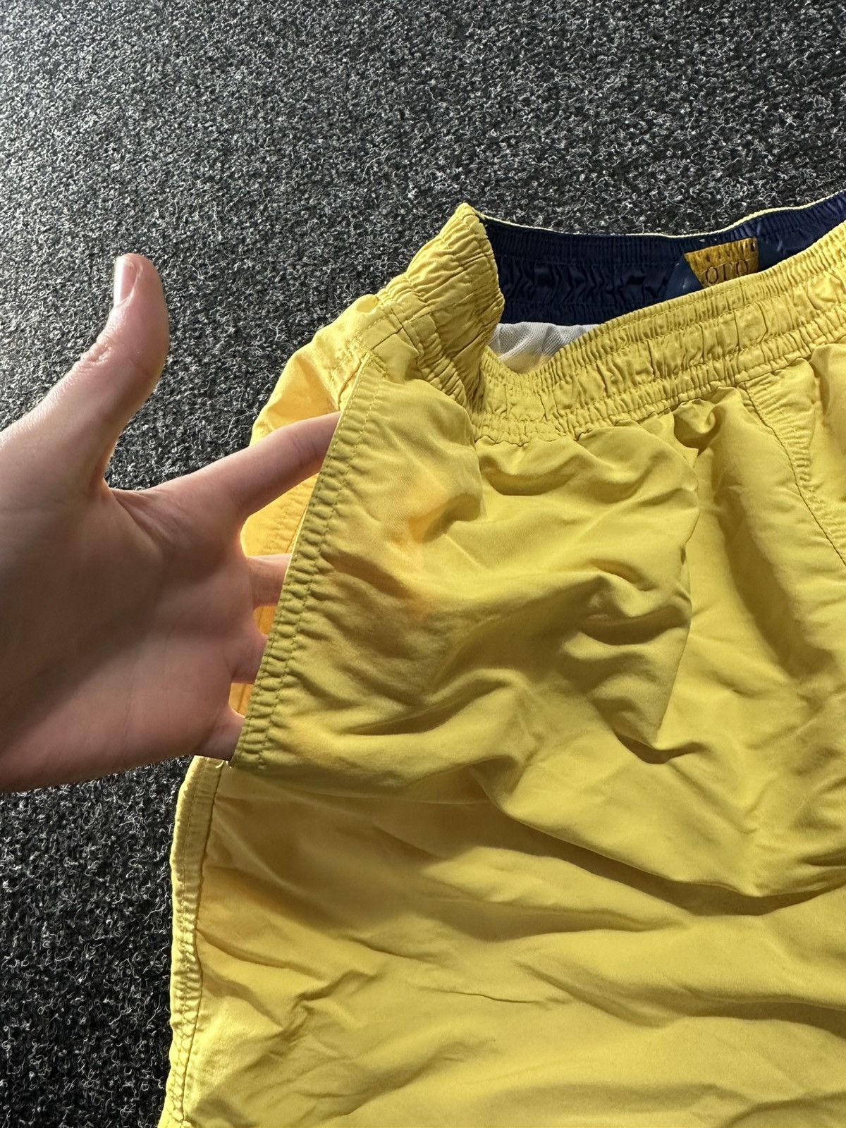 Polo Ralph Lauren × Vintage 🚨 RALPH LAUREN POLO LOGO VINTAGE SHORTS L hawaii rare Size US 34 / EU 50 - 6 Thumbnail