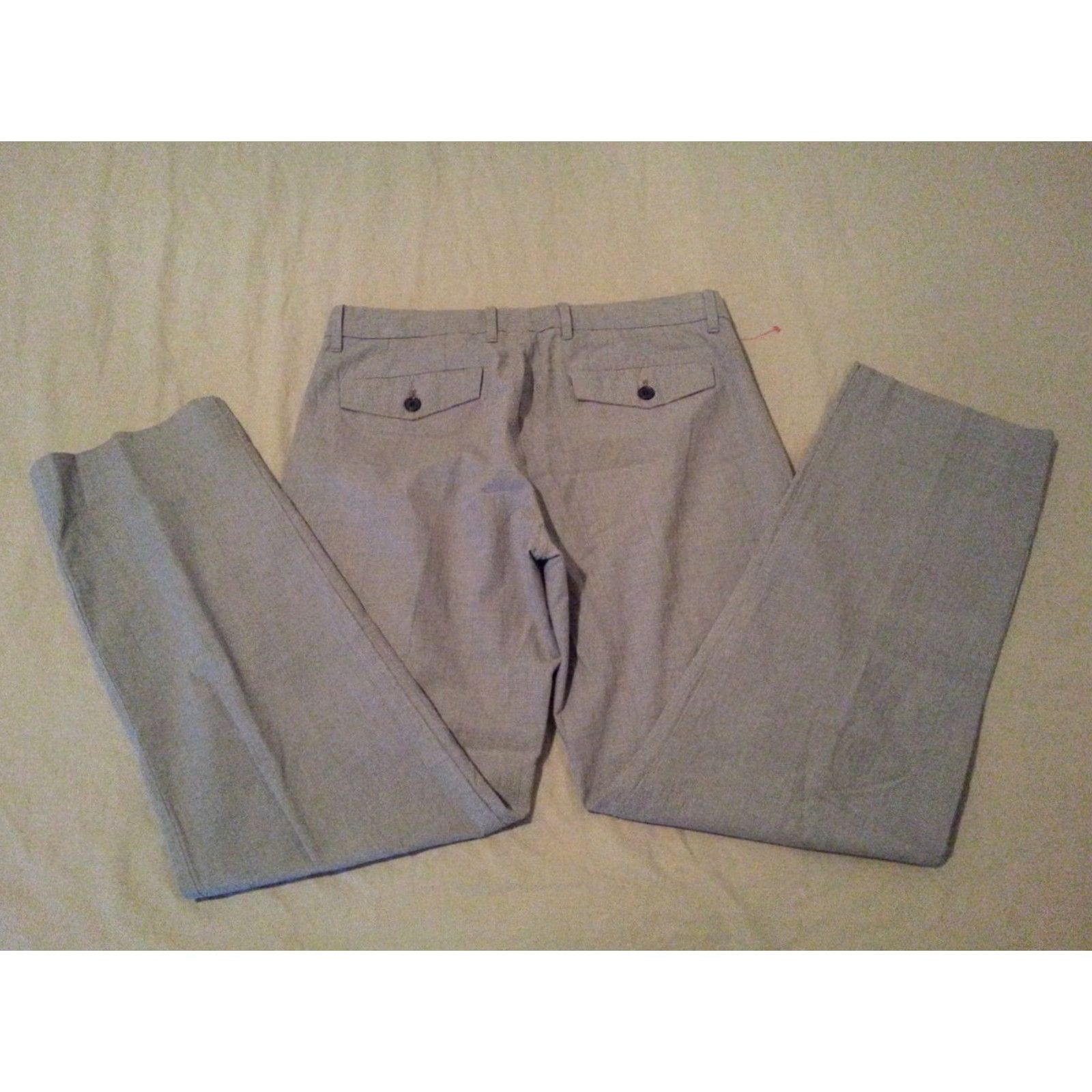 Gap VINTAGE? No, not vintage. Gap Pants Khaki Gray Cotton 30x30 32x30 Mens Shirt? Size US 30 / EU 46 - 2 Thumbnail