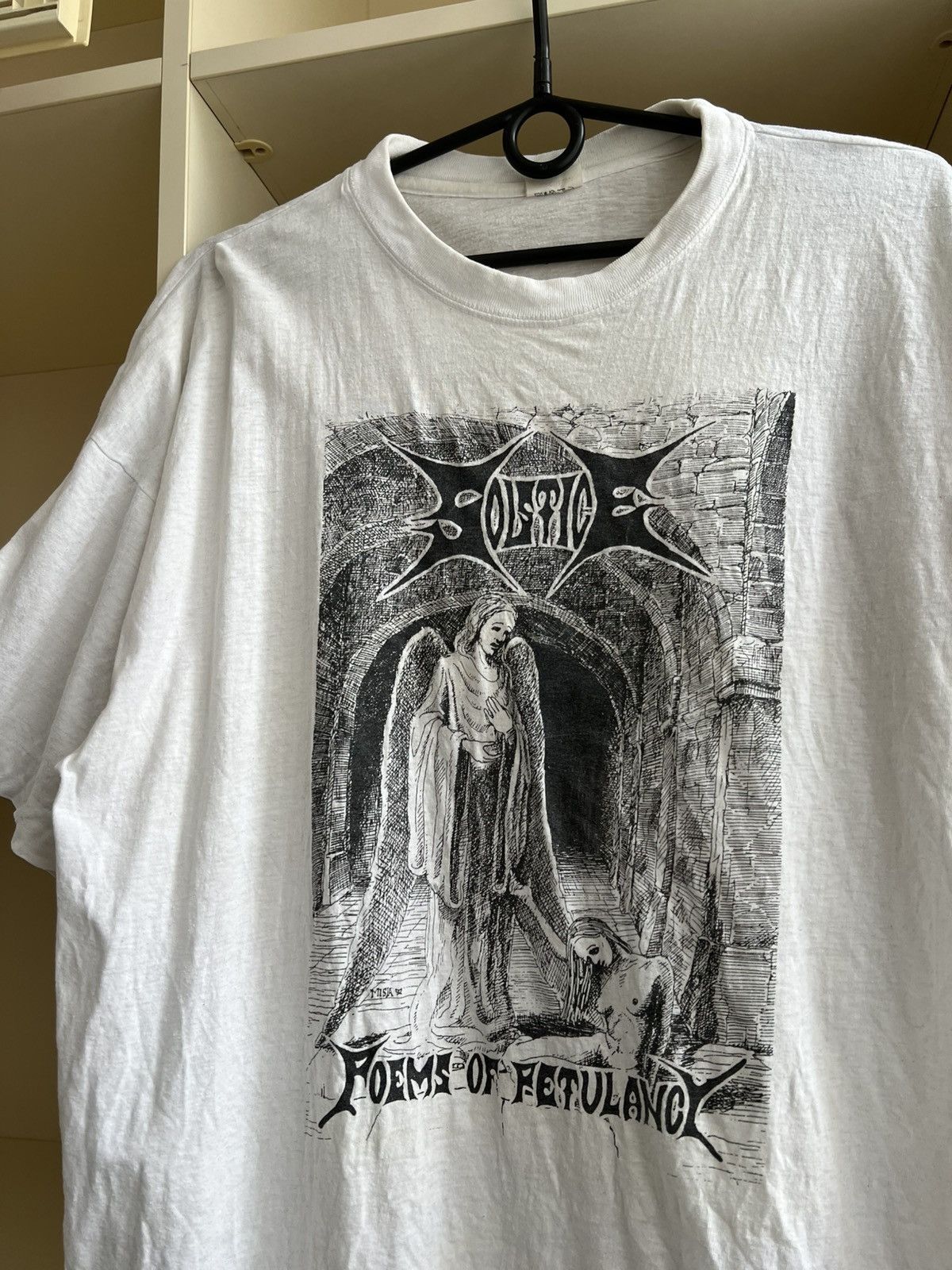 Band Tees Vintage 90s Solstice Band Tee Metal Poems Of Petulancy Size US XXL / EU 58 / 5 - 2 Thumbnail