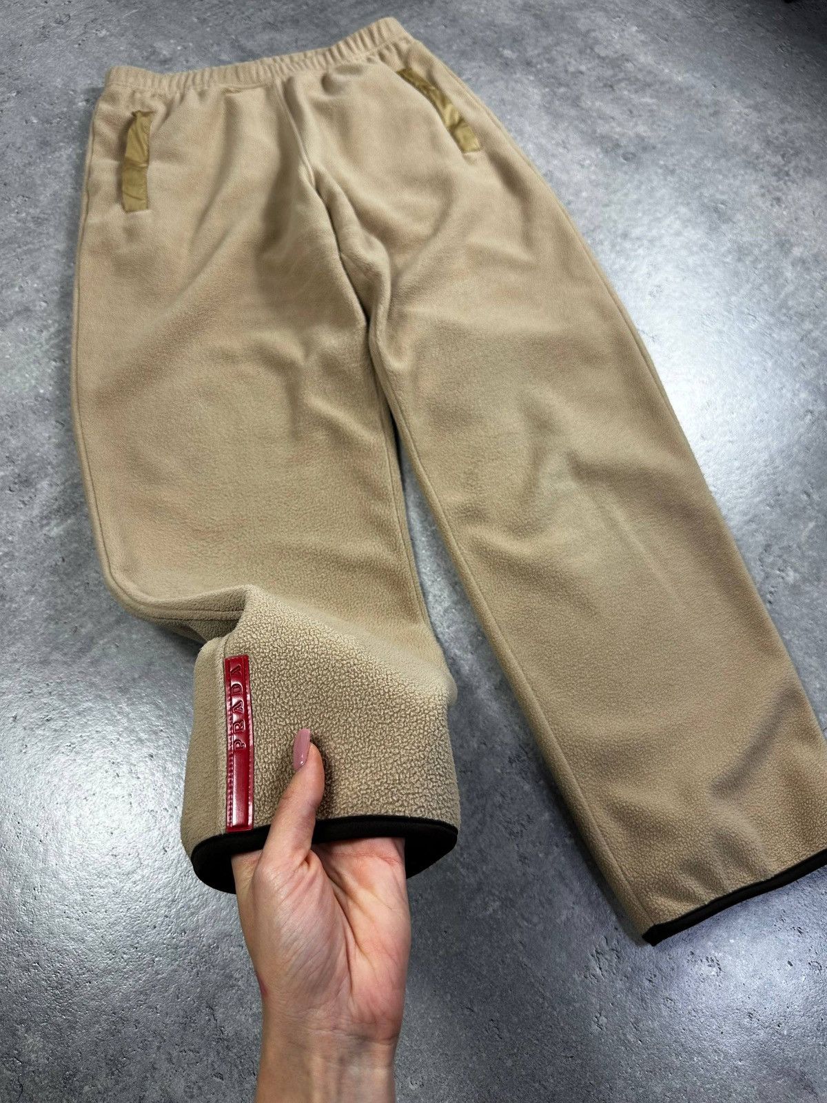 Prada Sport Luna Rossa - Vintage Ninja Fleece Pants Trousers