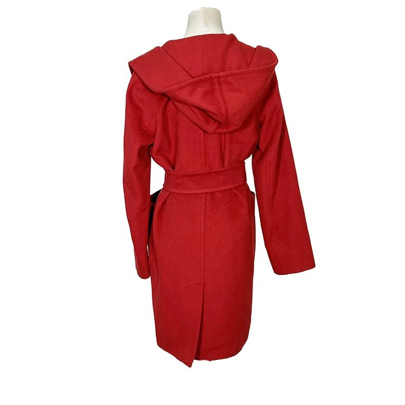 Max Mara Solid Camel Coat