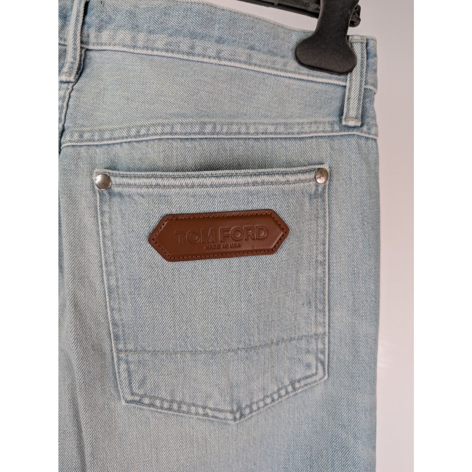 Tom Ford o1rshd1 Tapered Denim Jeans in Blue Size US 32 / EU 48 - 16 Thumbnail