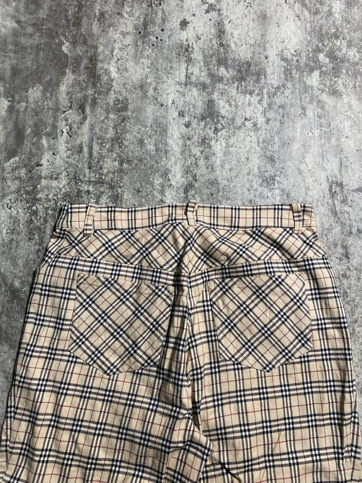 Burberry Vintage Burberry Women Nova Check Pants Size 27" / US 4 / IT 40 - 6 Thumbnail