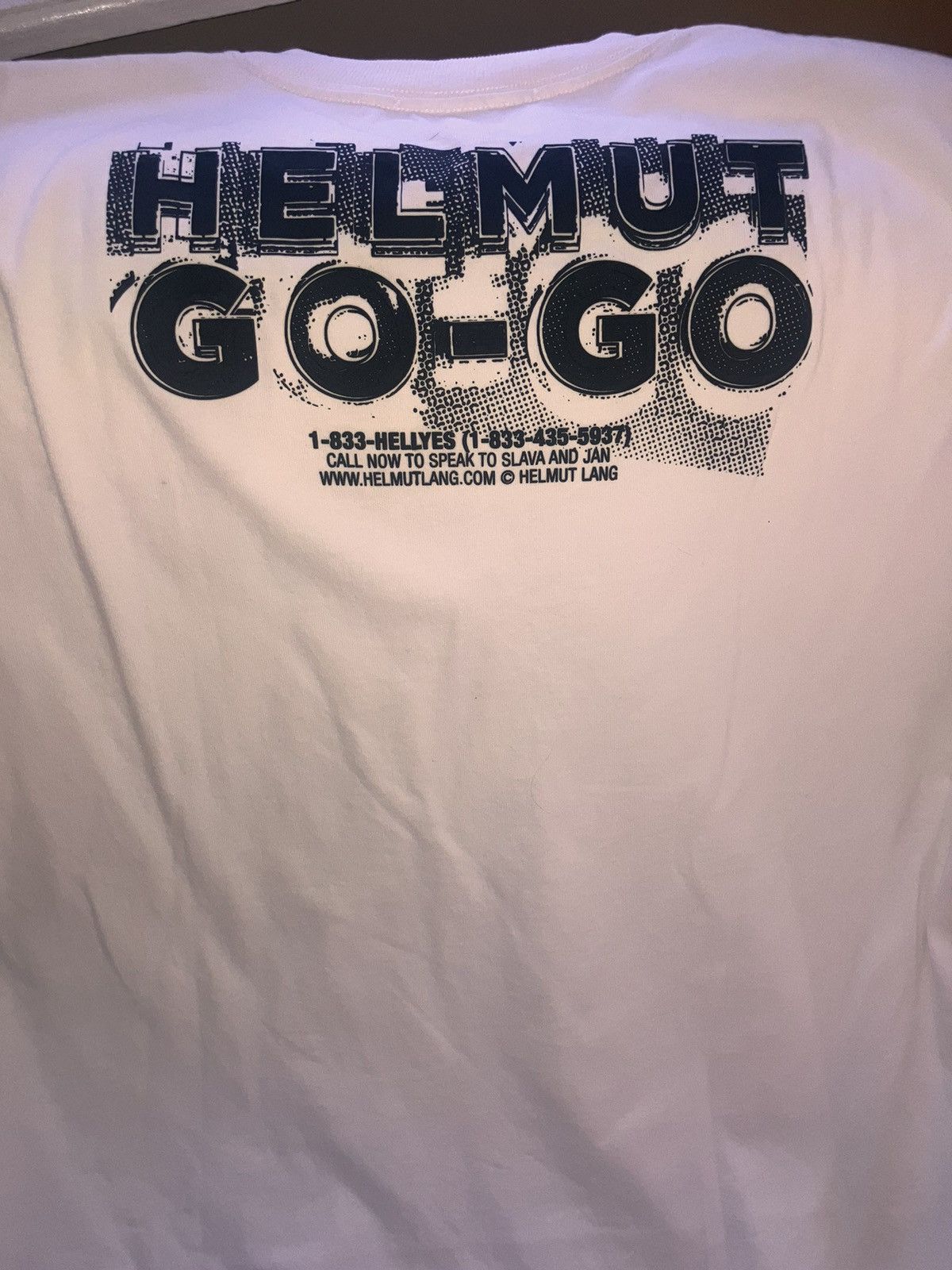 Helmut Lang Helmut Lang, Helmut Go-Go tee Size US XXL / EU 58 / 5 - 2 Thumbnail