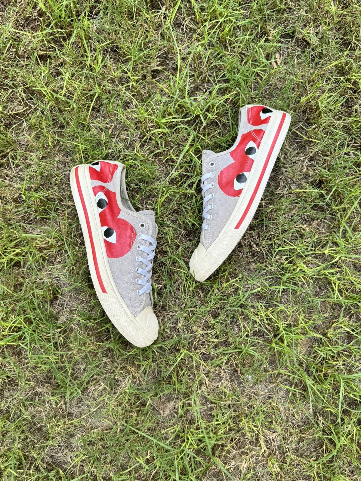 Converse Like Boys PLAY x Jack Purcell Drizzle Red