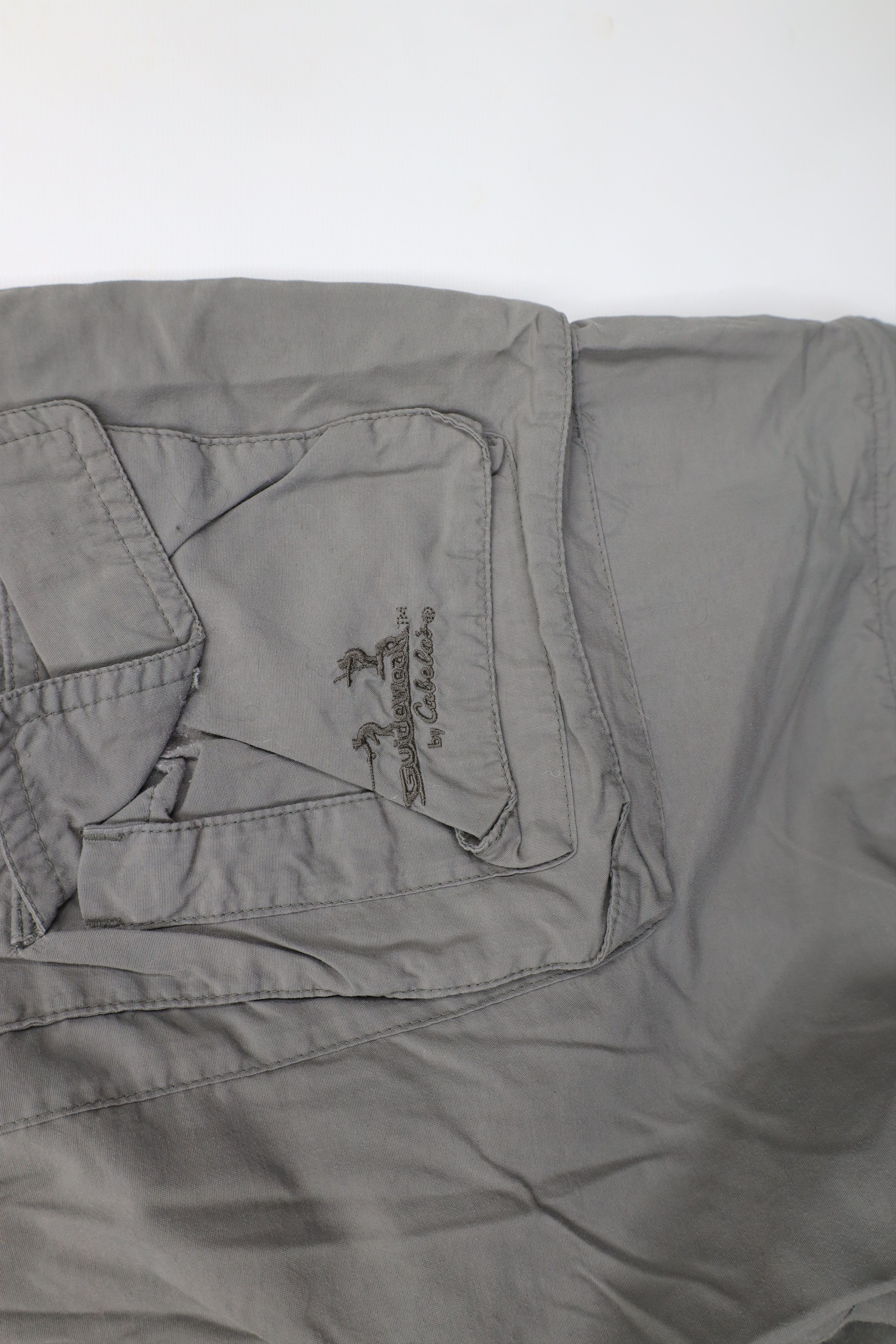 Cabelas × Vintage Vintage Cabelas Guidewear Convertible Pants Shorts Gray Size US 36 / EU 52 - 8 Thumbnail