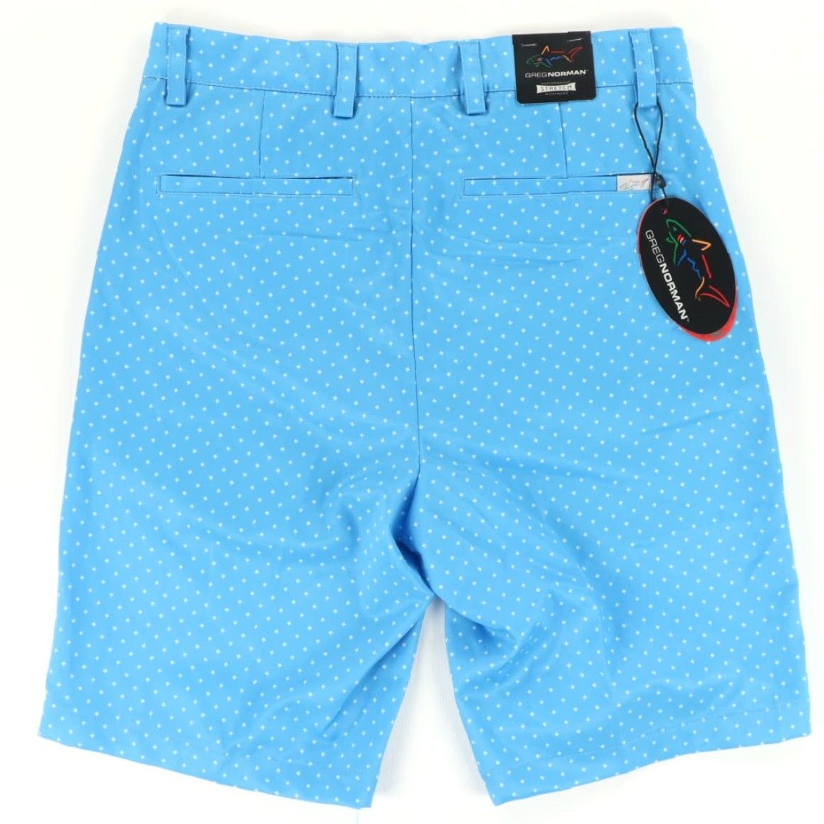 Vintage Greg Norman Stretch Microlux Performance Golf Shorts Blue Men's 30 Size US 30 / EU 46 - 4 Thumbnail