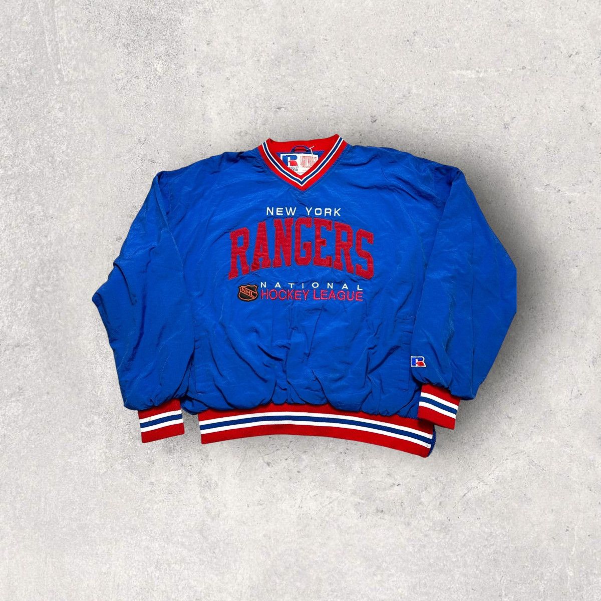 Russell Athletic Vintage New York Rangers windbreaker Size US XL / EU 56 / 4 - 1 Thumbnail
