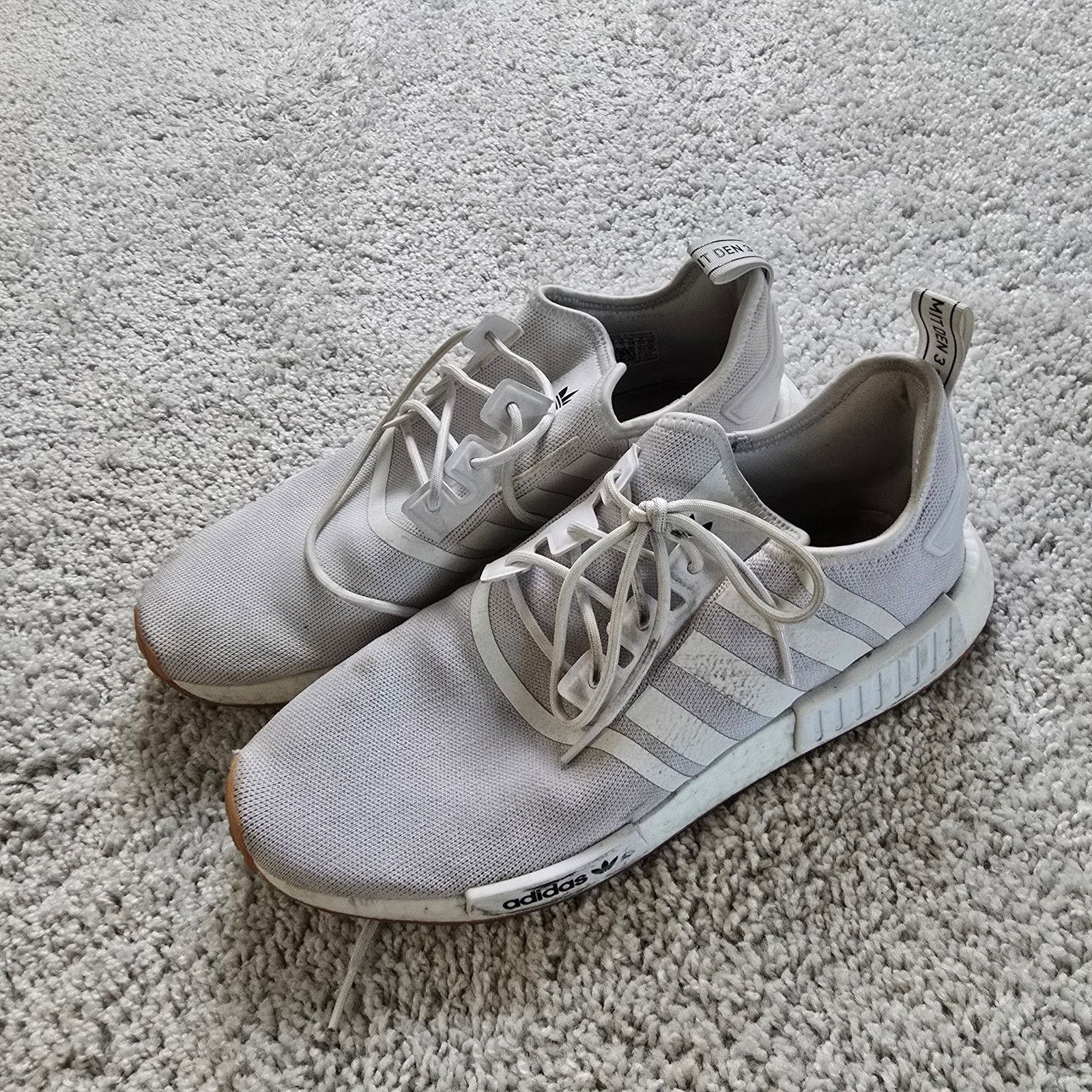 Adidas adidas Men's Originals NMD_R1 White/Gum US Size 11.5 GZ9260 Size US 11.5 / EU 44-45 - 2 Thumbnail