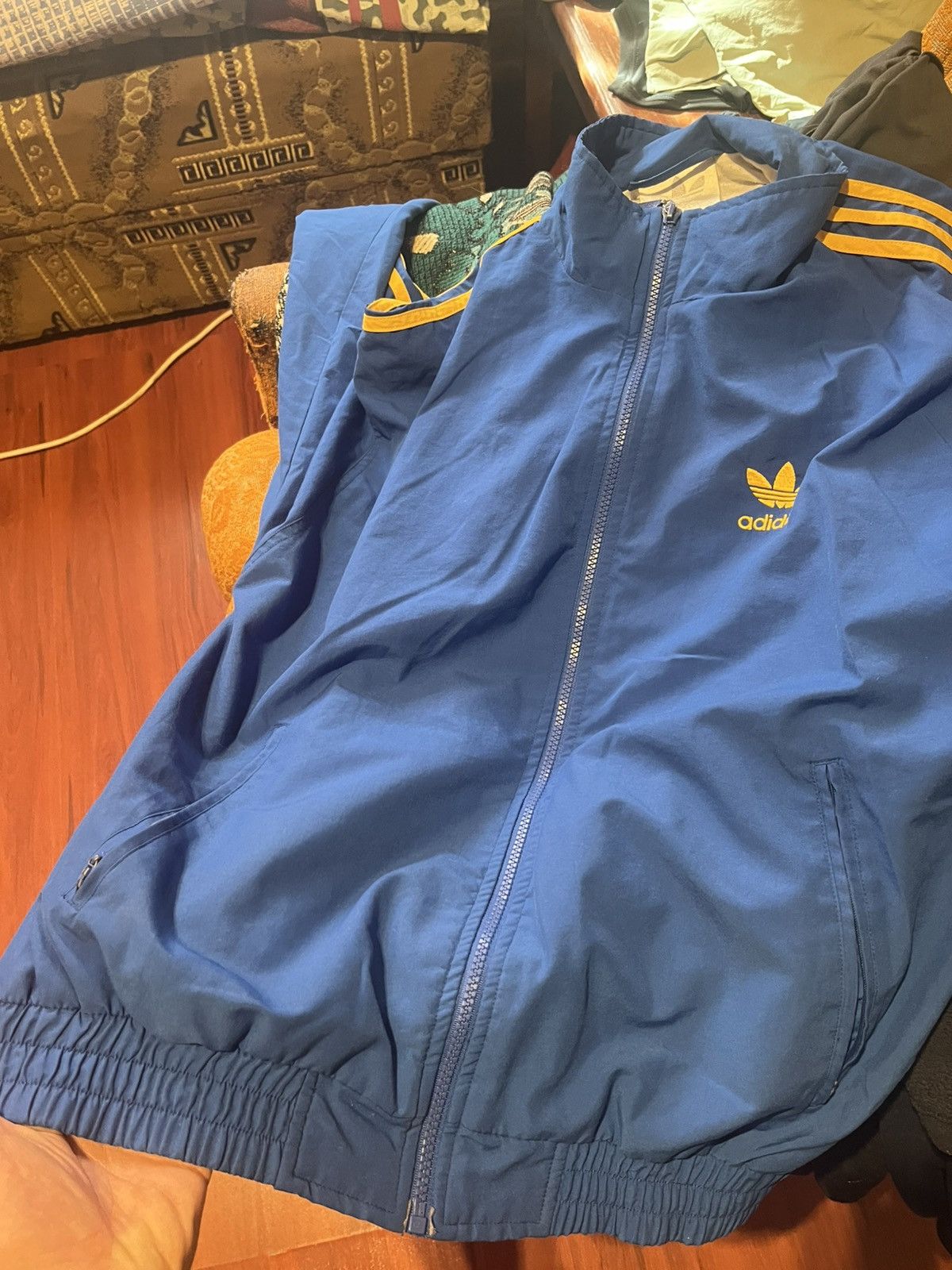Vintage ADIDAS FIREBIRD VINTAGE TRACK TOP LIGHT JACKET NYLON Size US S / EU 44-46 / 1 - 2 Thumbnail