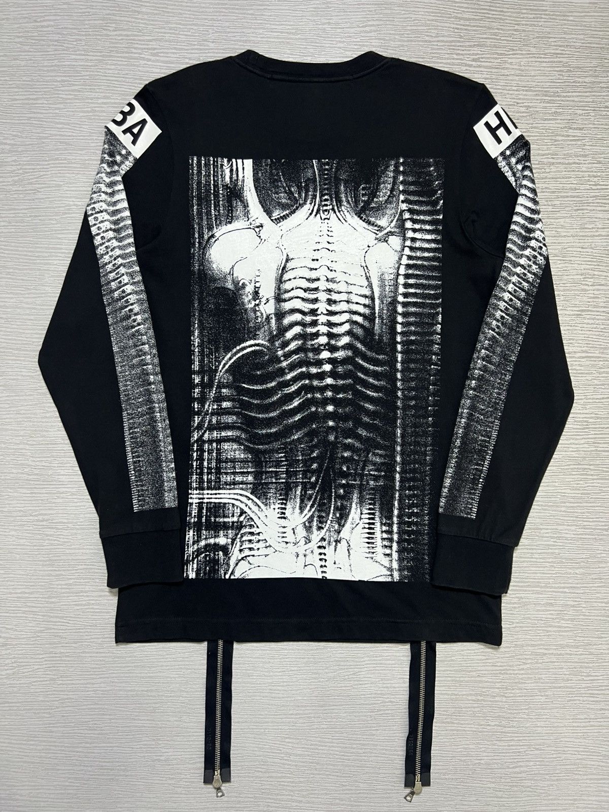 Hood By Air Hood by Air - Skeleton X-Ray Double Zip Longsleeve Size US S / EU 44-46 / 1 - 3 Thumbnail