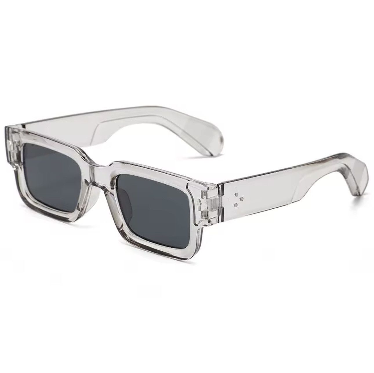 Other 1PC Unisex Retro Square Sunglasses Size ONE SIZE - 4 Thumbnail
