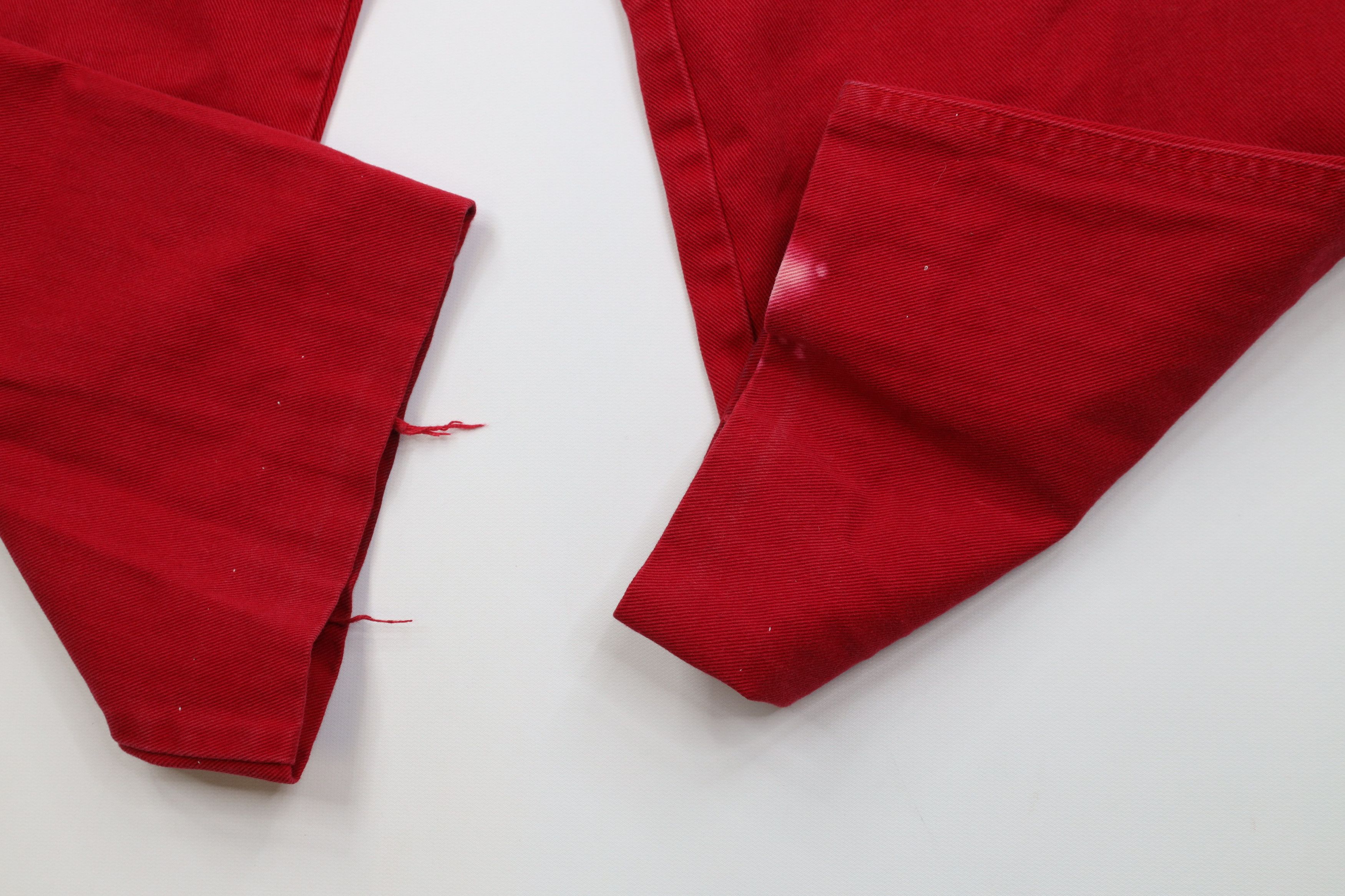 Vintage Vintage 90s Streetwear Baggy Wide Leg Skateboard Jeans Red Size US 36 / EU 52 - 8 Thumbnail