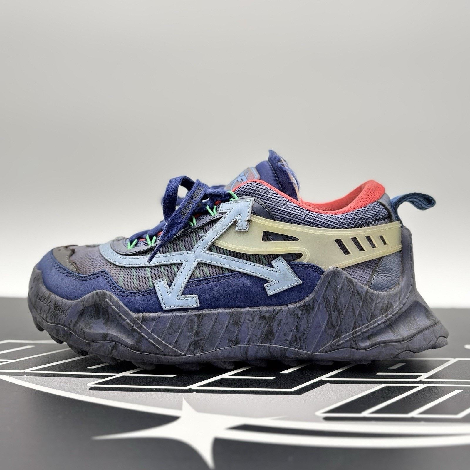 Off-White Size 41 (8 US) Off-White ODSY-1000 ' Blue' | GOOD CONDITION! Size US 8 / EU 41 - 12 Thumbnail