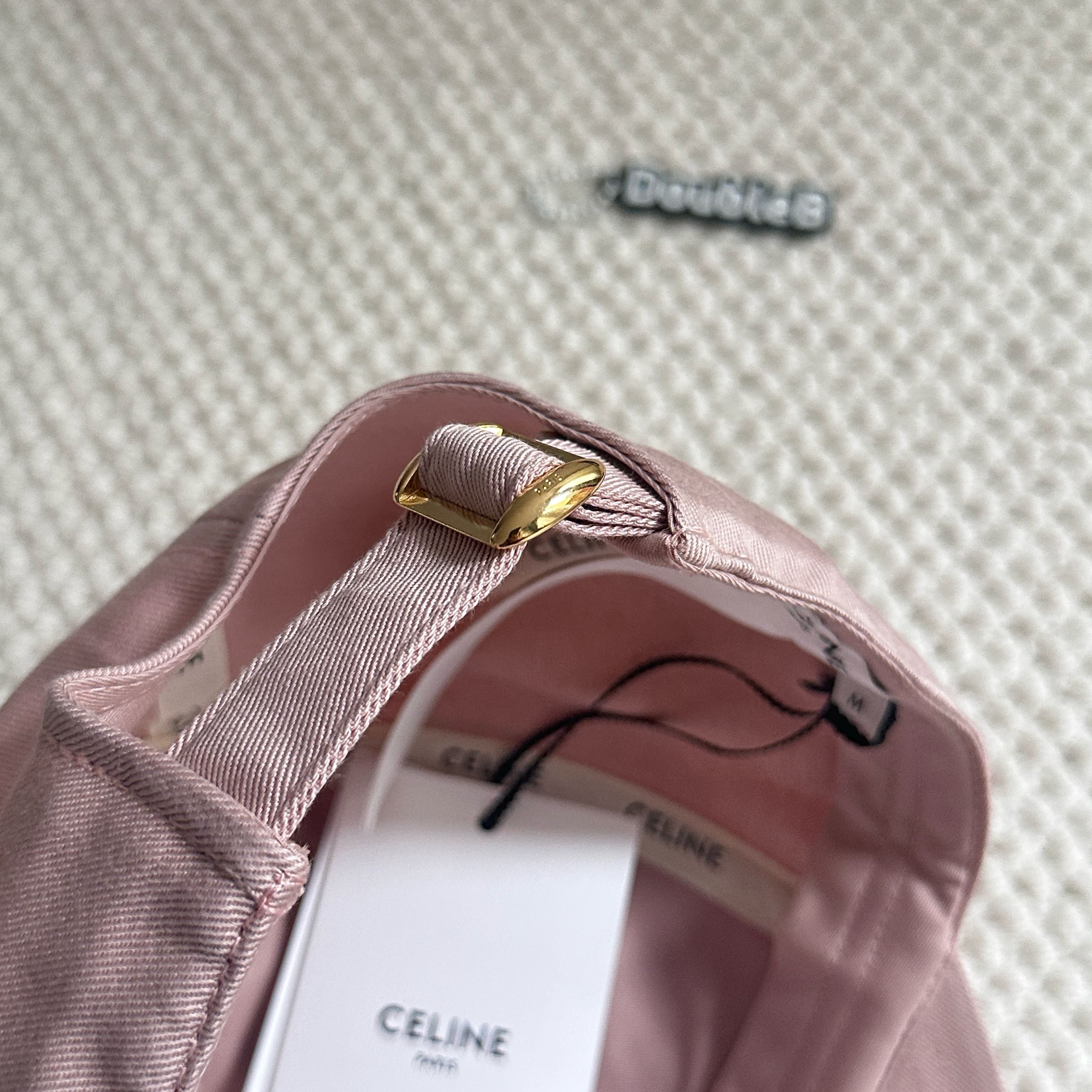 Celine Triomphe baseball cap in washed cotton Size ONE SIZE - 4 Thumbnail