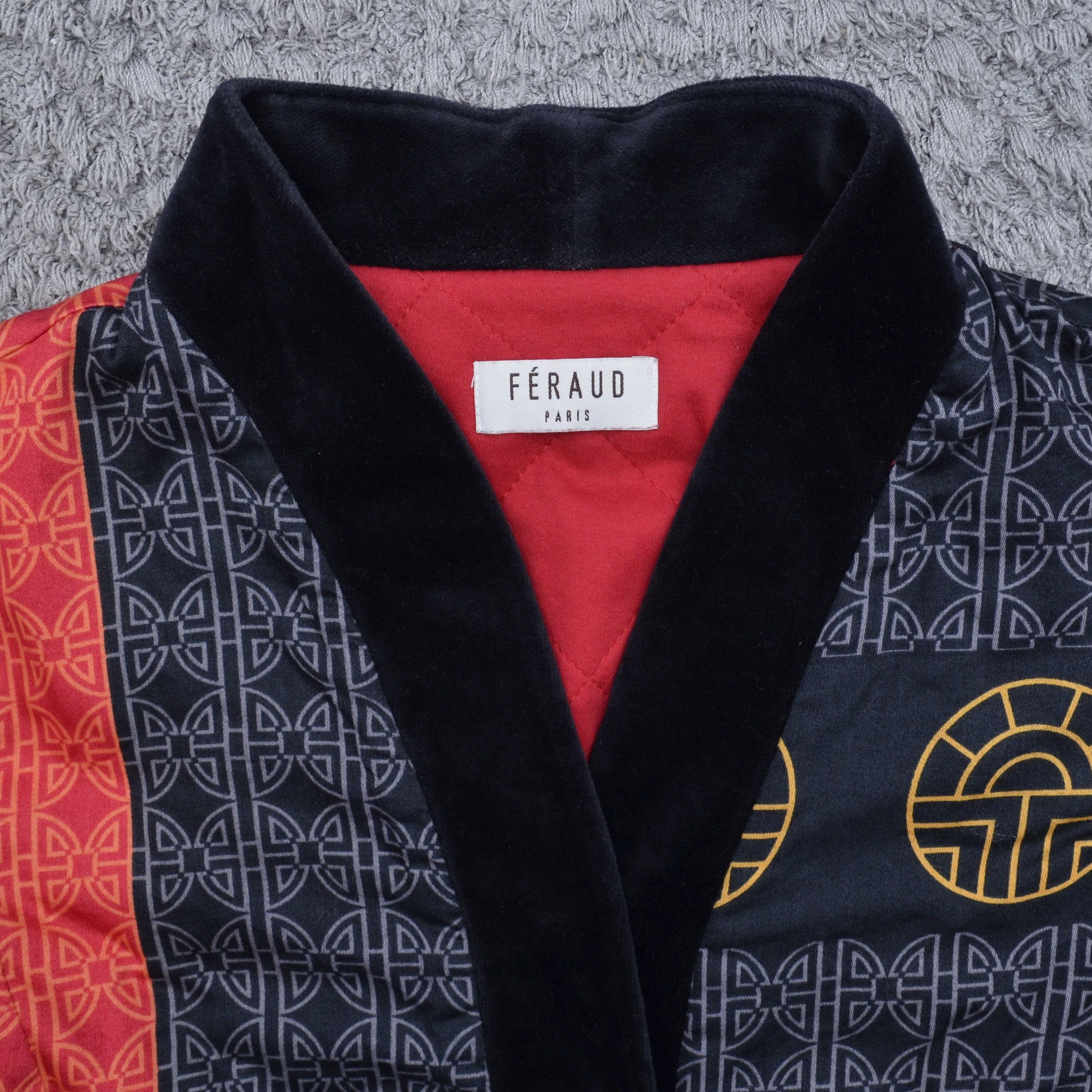 Designer × Louis Feraud × Vintage Rare Feraud Paris Japan Blazer Jacket KIMOJAMA KIMONO Size M / US 6-8 / IT 42-44 - 5 Thumbnail