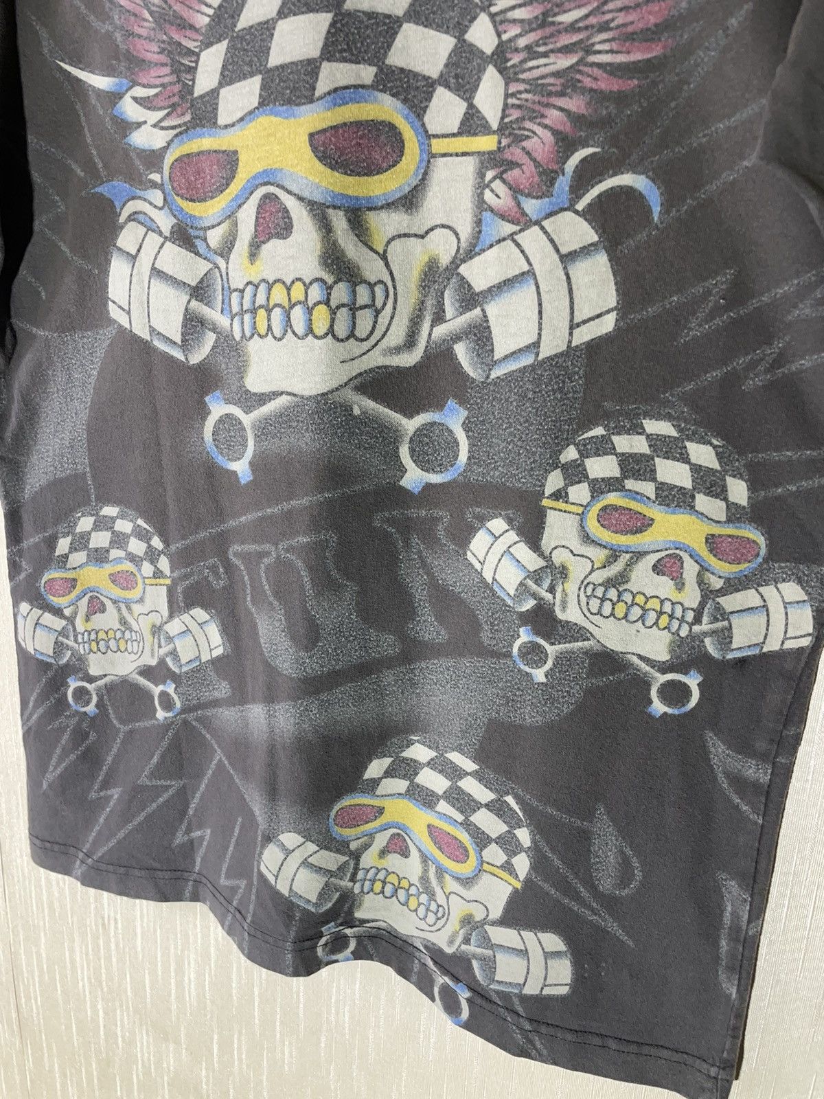 Ed Hardy × Vintage Ed hardy vintage streetwear T shirt Size US S / EU 44-46 / 1 - 11 Thumbnail