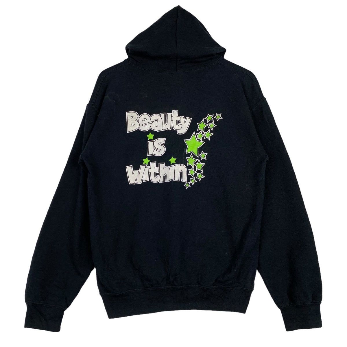 Gildan × Vintage Vintage Gildan Heavy Blend Graphic Hoodie Black Size US M / EU 48-50 / 2 - 1 Thumbnail