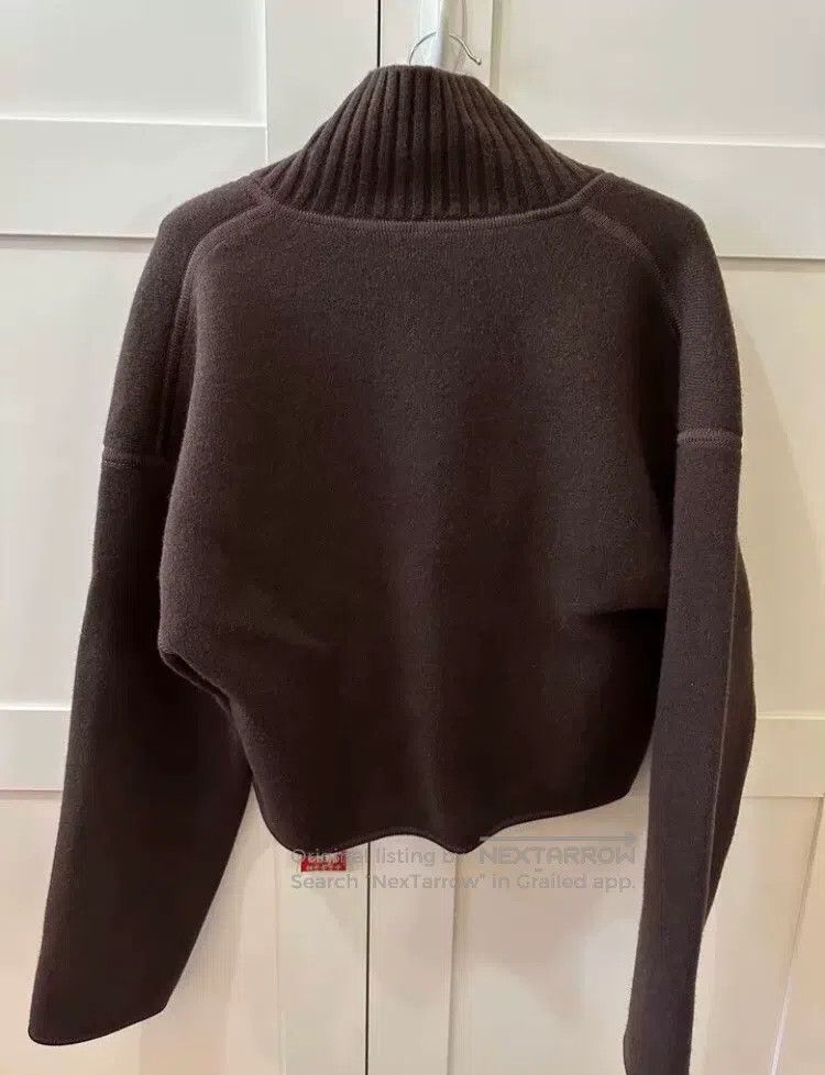 Hermes Hermes Brown Melange Wool Sweater Top Size XS / US 0-2 / IT 36-38 - 2 Thumbnail