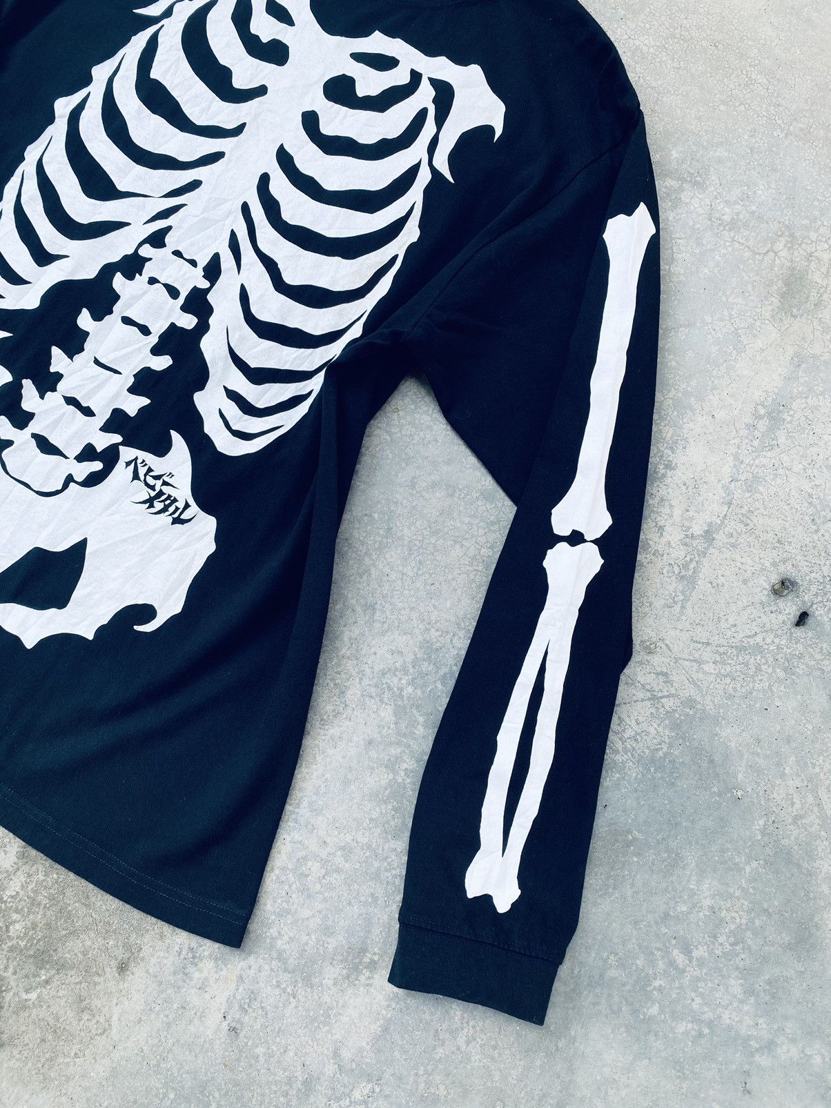 Band Tees Vintage BabyMetal Skeleton Band Long Sleeve Size US XL / EU 56 / 4 - 13 Thumbnail
