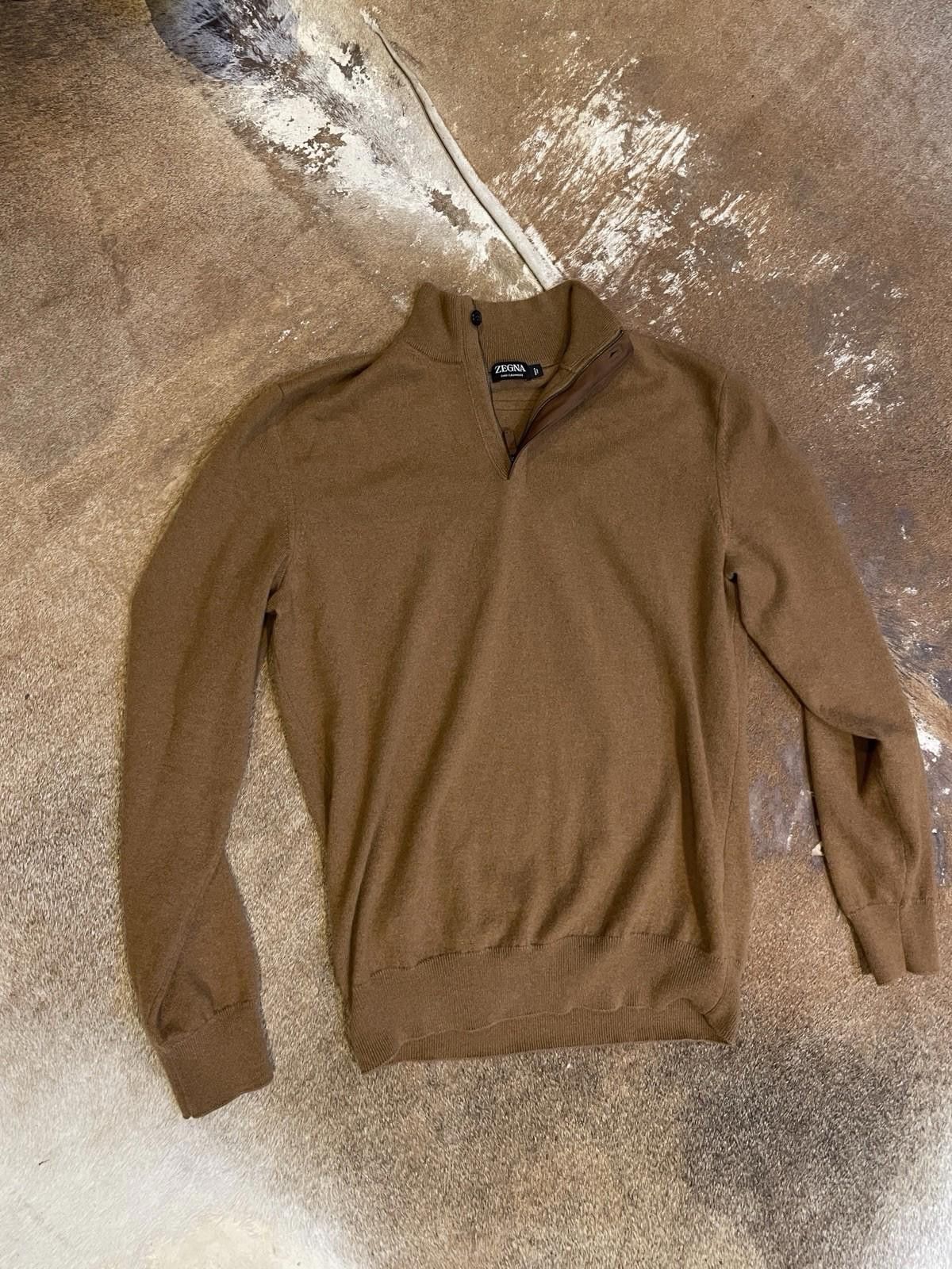 Ermenegildo Zegna Zegna Oasi Cashmere Quarter zip Size US M / EU 48-50 / 2 - 10 Thumbnail