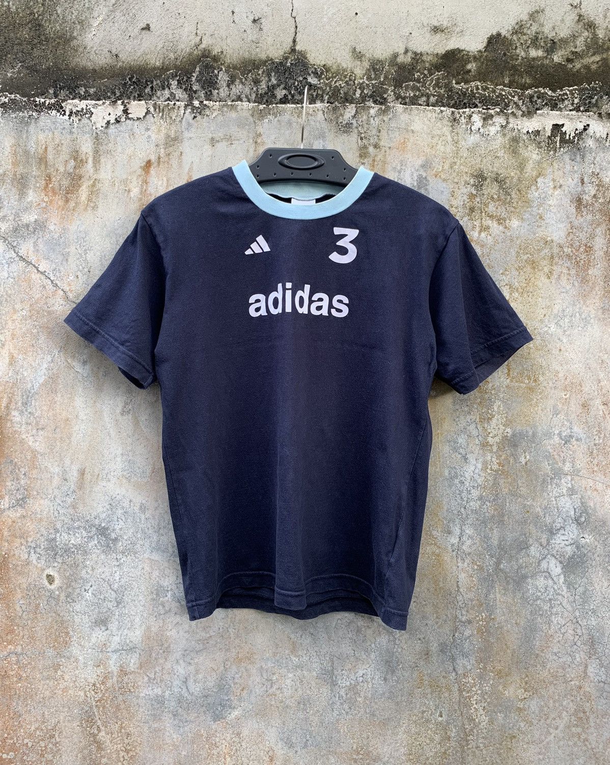 Adidas × Vintage y2k Adidas 3 Top Tee Size L / US 10 / IT 46 - 1 Thumbnail
