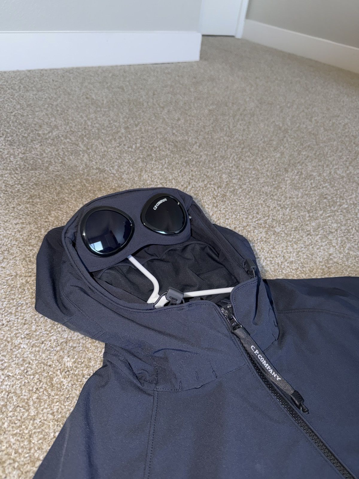 C.P. Company C.P. Company Shell-R Goggle Jacket (Black) Size US M / EU 48-50 / 2 - 2 Thumbnail