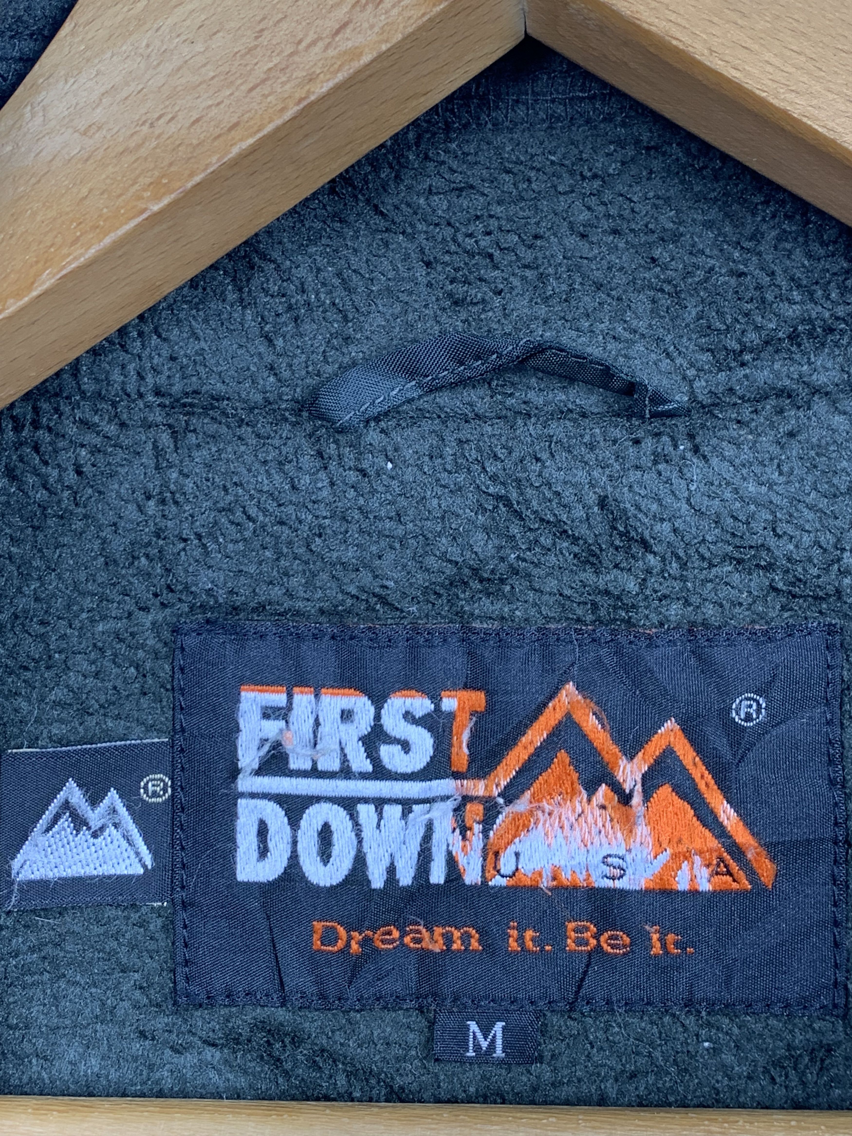 Vintage Vintage First Down Fleece Jacket J1190 Size US M / EU 48-50 / 2 - 7 Thumbnail