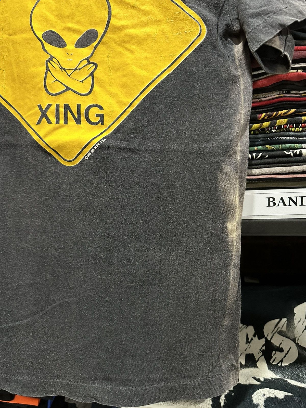 Alien Workshop Vintage 90s Alien Xing By Joe Blow Sun Faded Tee Size US M / EU 48-50 / 2 - 4 Thumbnail