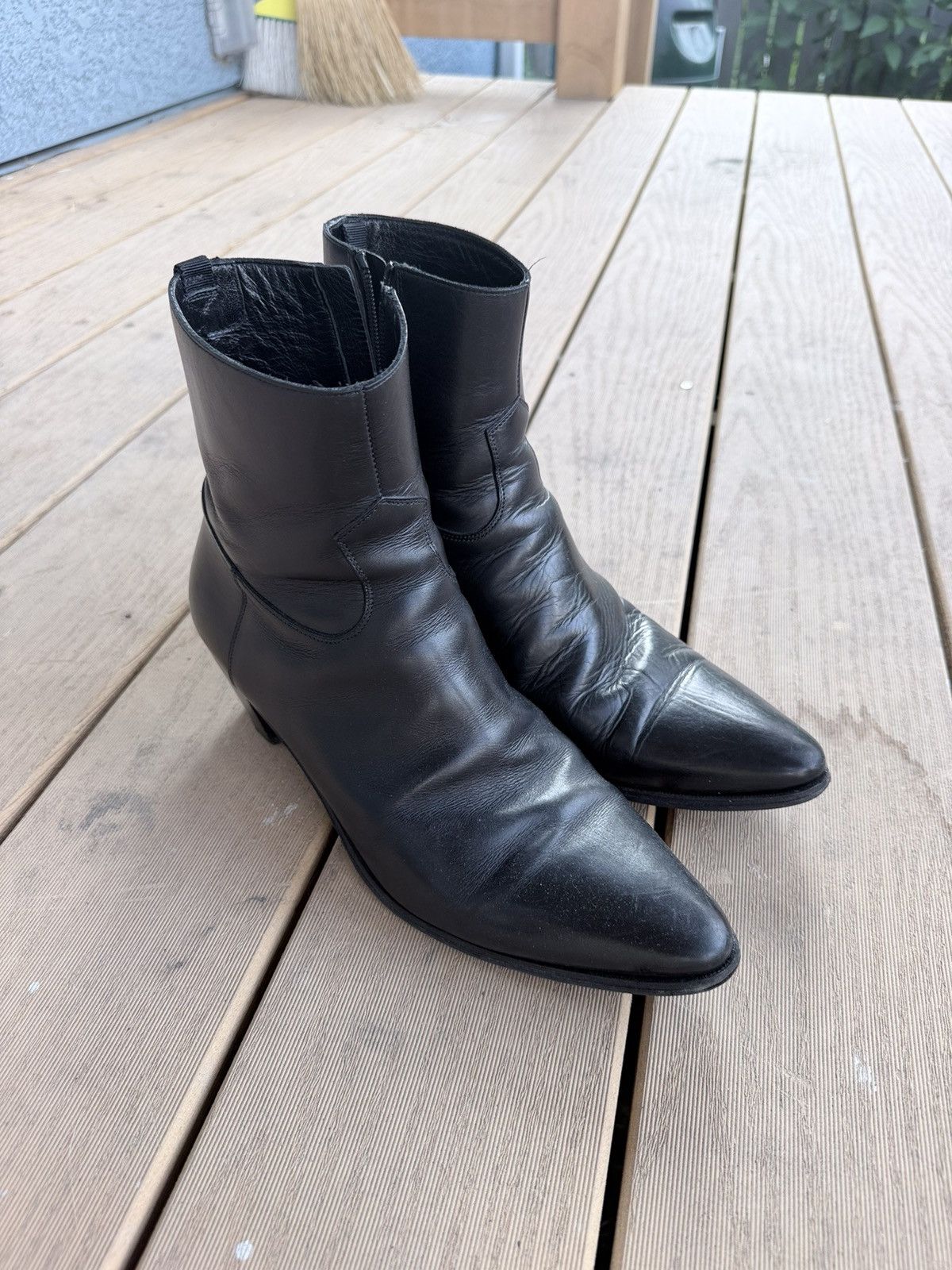 Celine × Hedi Slimane Celine Jacno Boot | Grailed