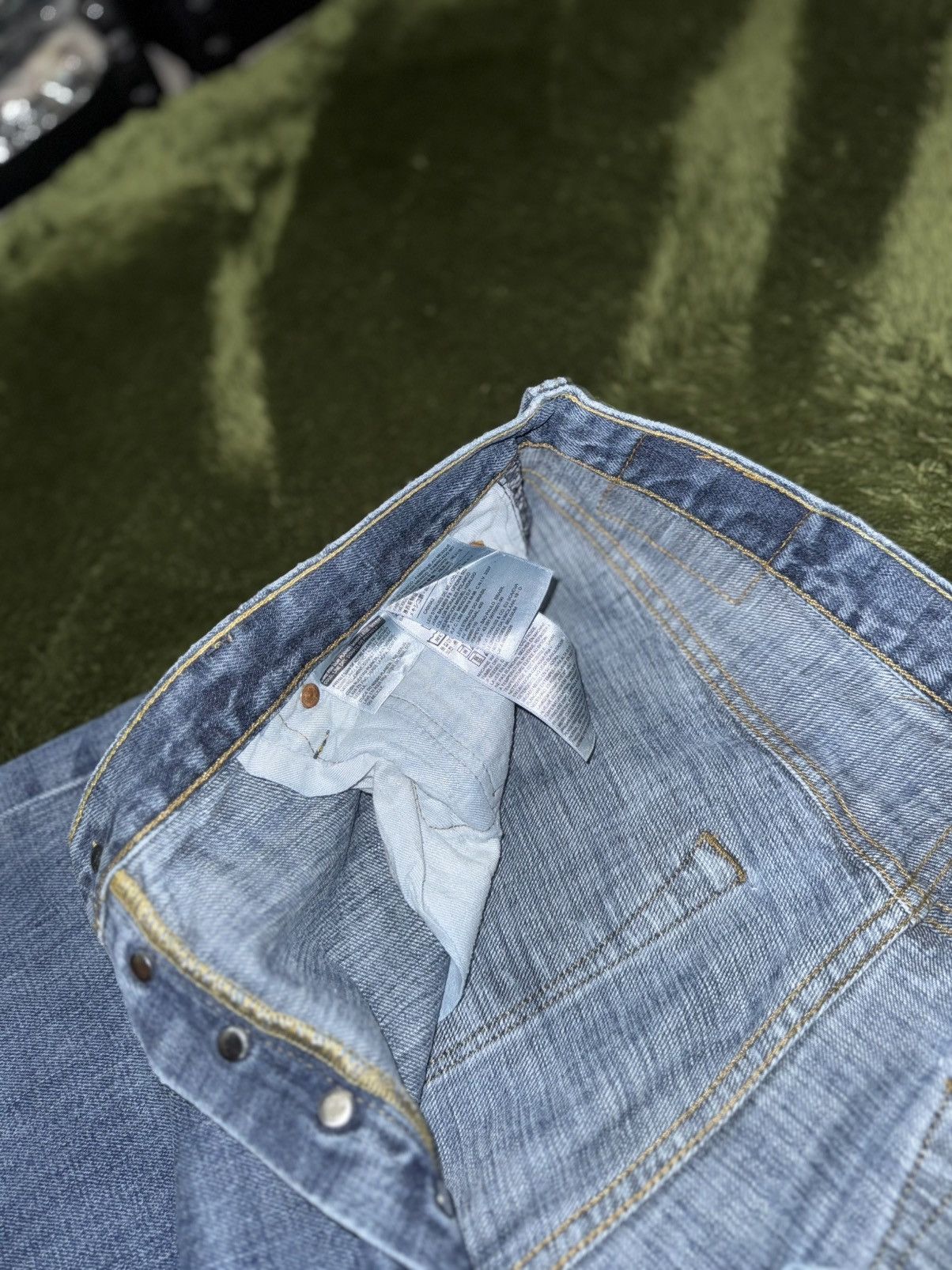 Levi's [W36/L34] Levi’s 501 Vintage Wash Cut-Off Button Fly Denim Size US 36 / EU 52 - 4 Thumbnail