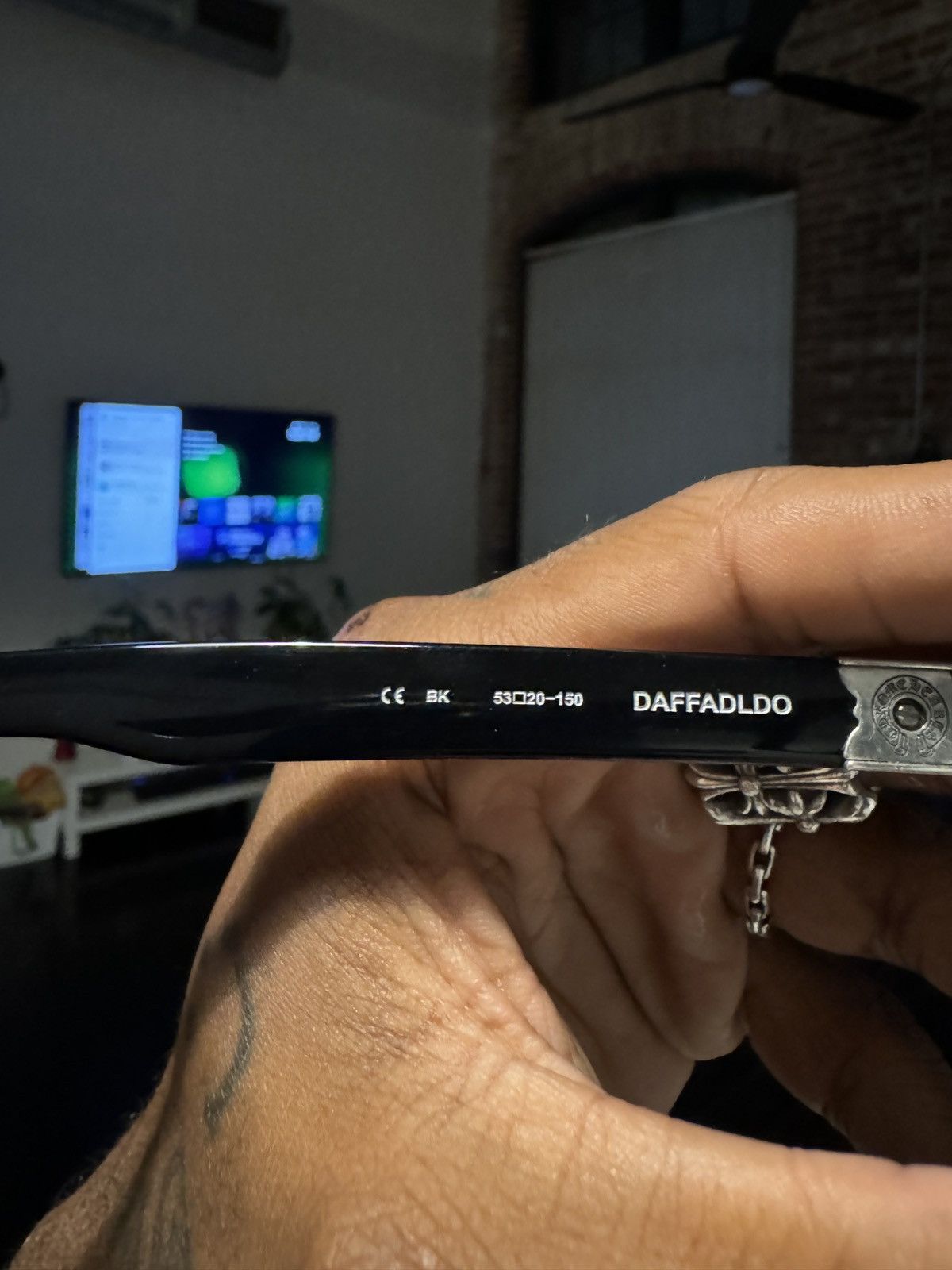 Chrome Hearts DAFFADLDO Frame