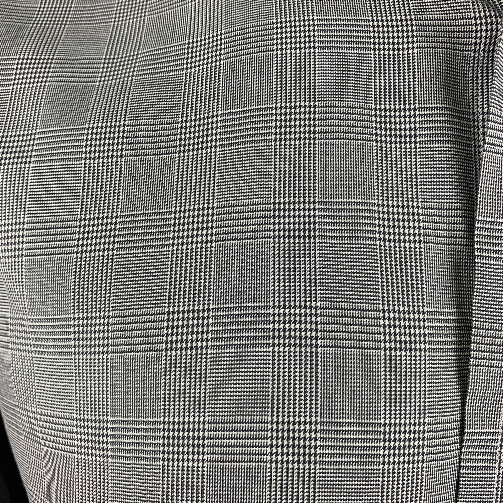 Ralph Lauren Size L Grey Plaid Cotton French Cuff Long Sleeve Shirt Size US L / EU 52-54 / 3 - 4 Thumbnail