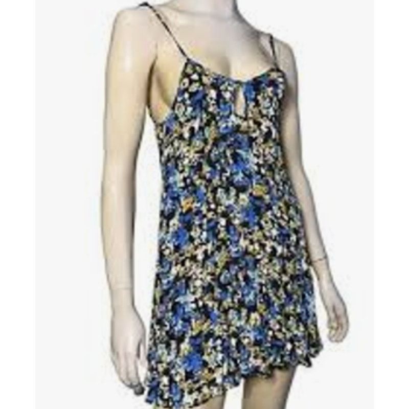 For Love & Lemons For Love and Lemons Women's Blue and Yellow Dress S Size S / US 4 / IT 40 - 1 Thumbnail