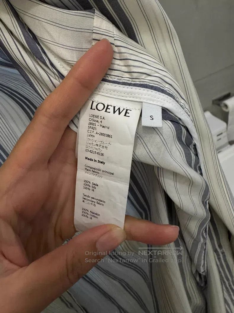 Loewe Loewe Asymmetrical shirt Size S / US 4 / IT 40 - 7 Thumbnail