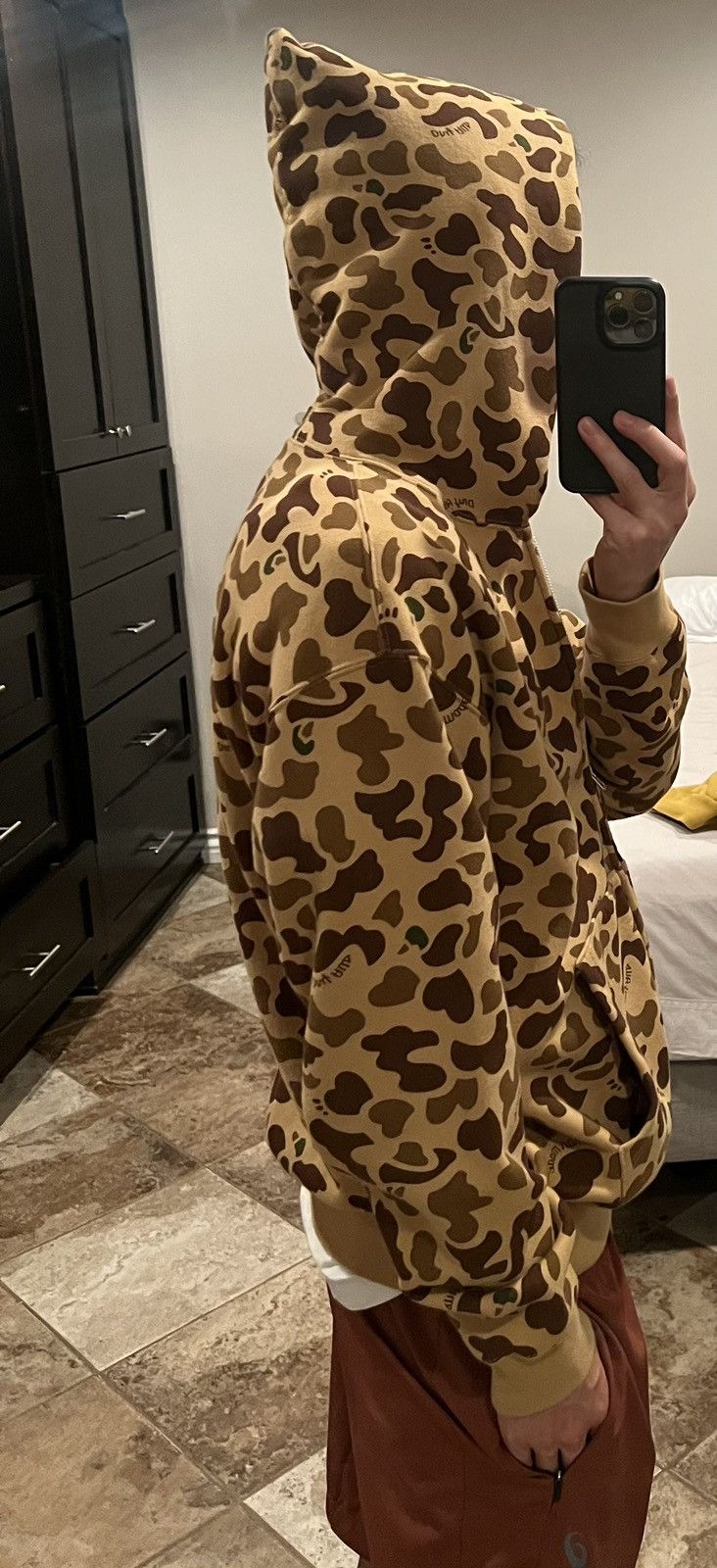 HUMANMADE Duck Camo Zip Hoodie