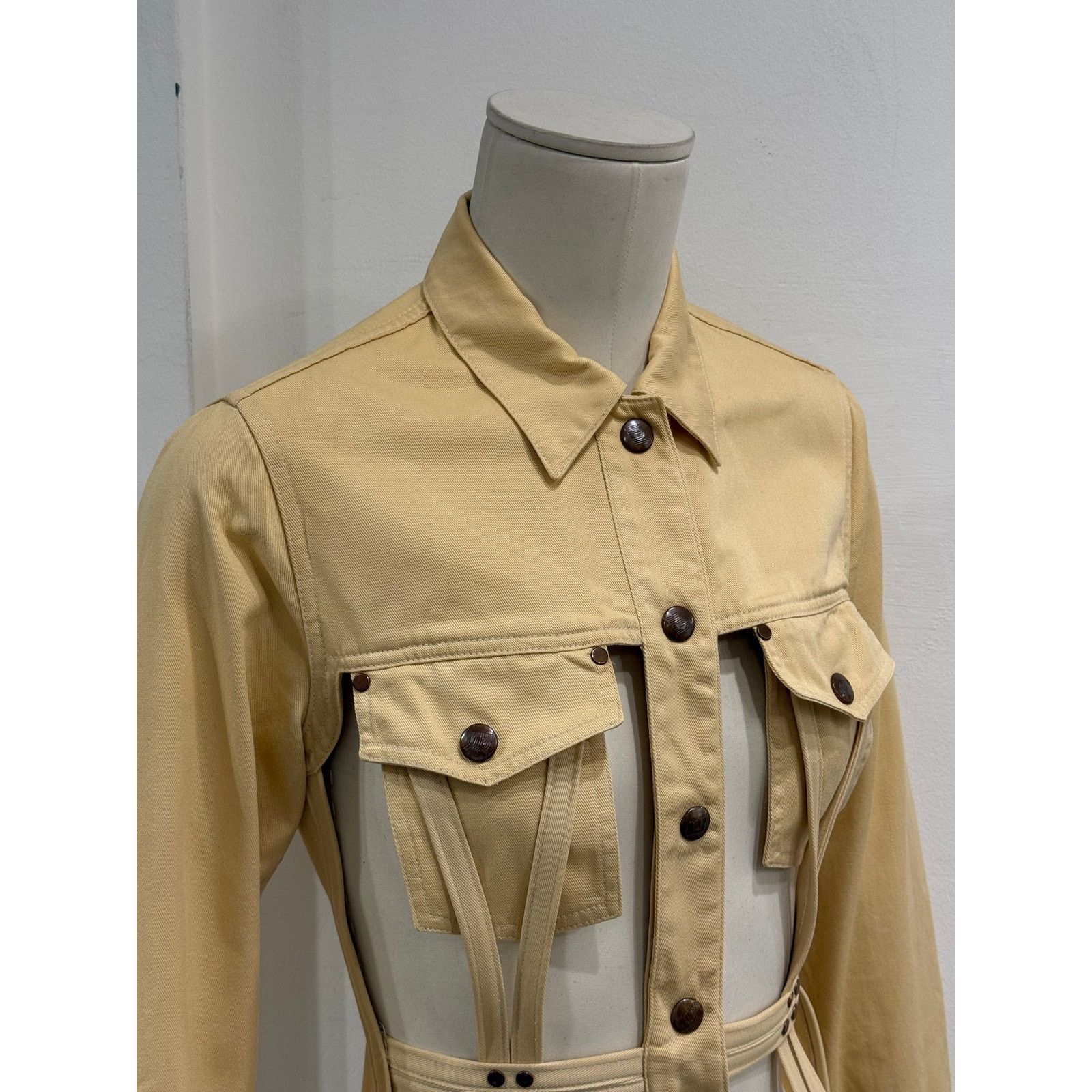 Jean Paul Gaultier 1989 Jean Paul Gaultier Junior iconic cage jacket Size M / US 6-8 / IT 42-44 - 8 Thumbnail