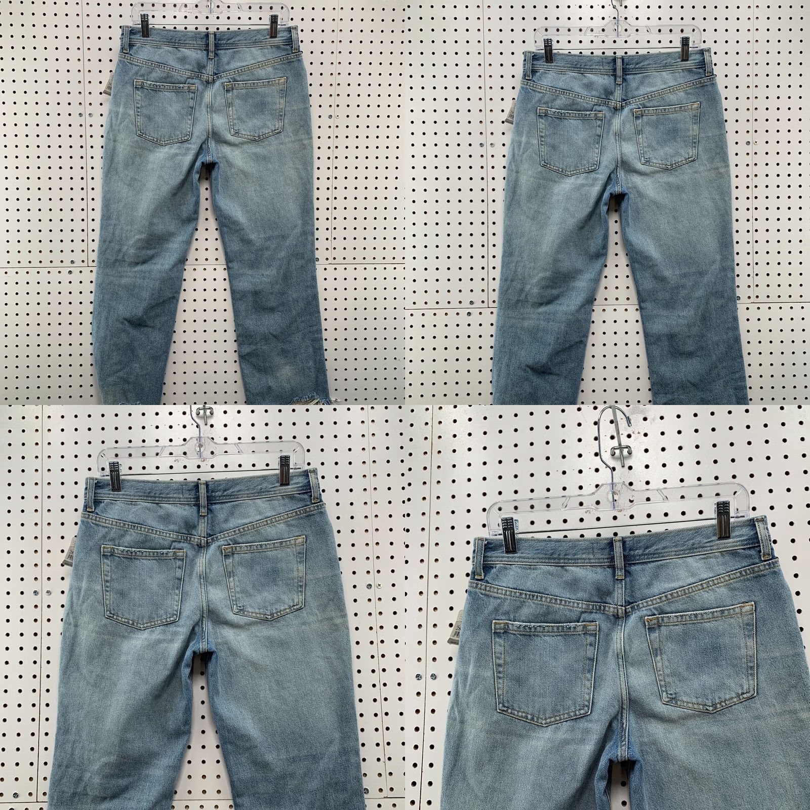 Vintage We The Free Jeans WOmens SIze 28 Fits 30x27 Distressed Raw Hem Casual Blue Denim Size 28" / US 6 / IT 42 - 8 Thumbnail