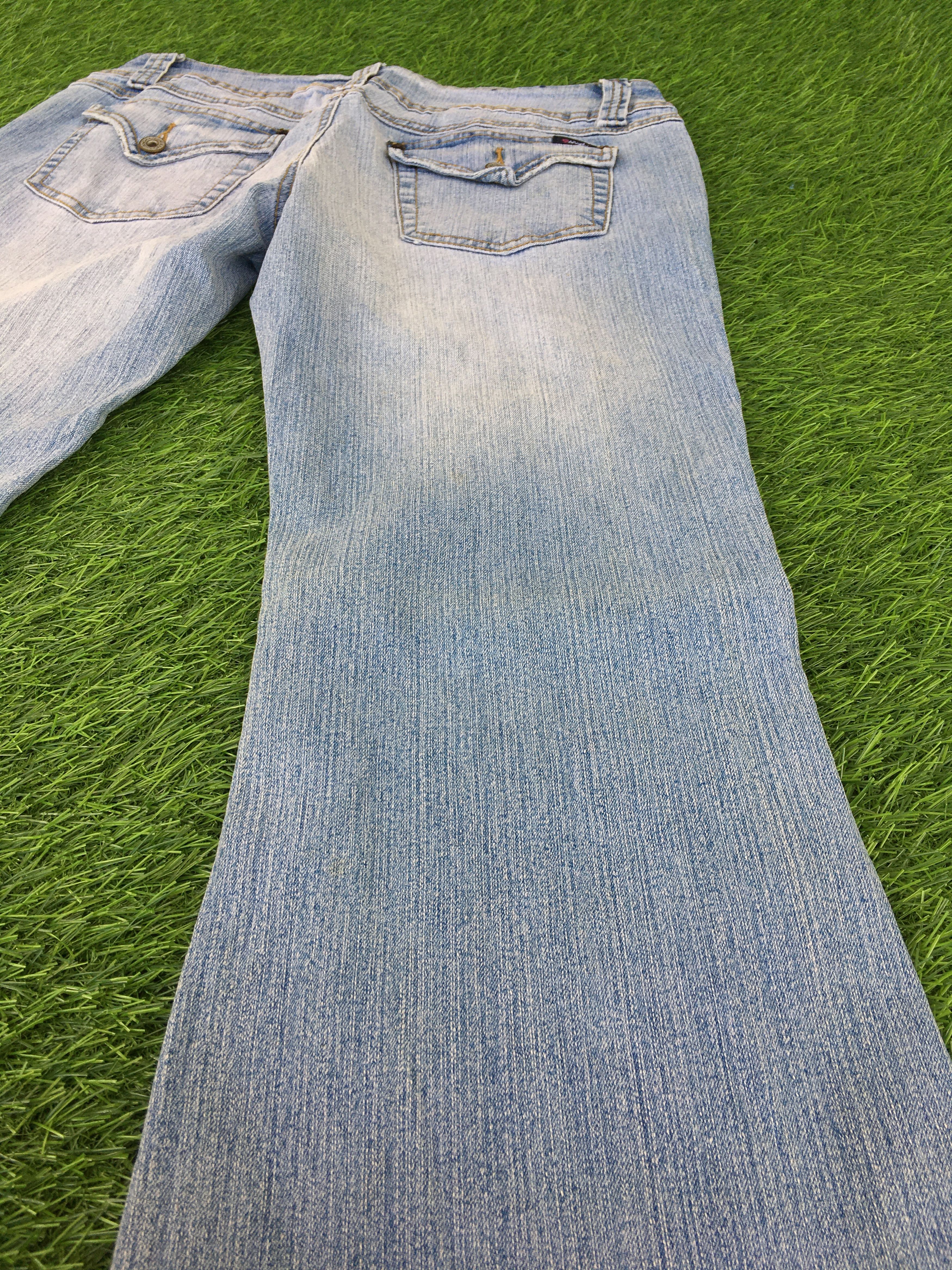 Japanese Brand Angels Low Rise Bootcut Jeans #D-1007 Size 28" / US 6 / IT 42 - 8 Thumbnail