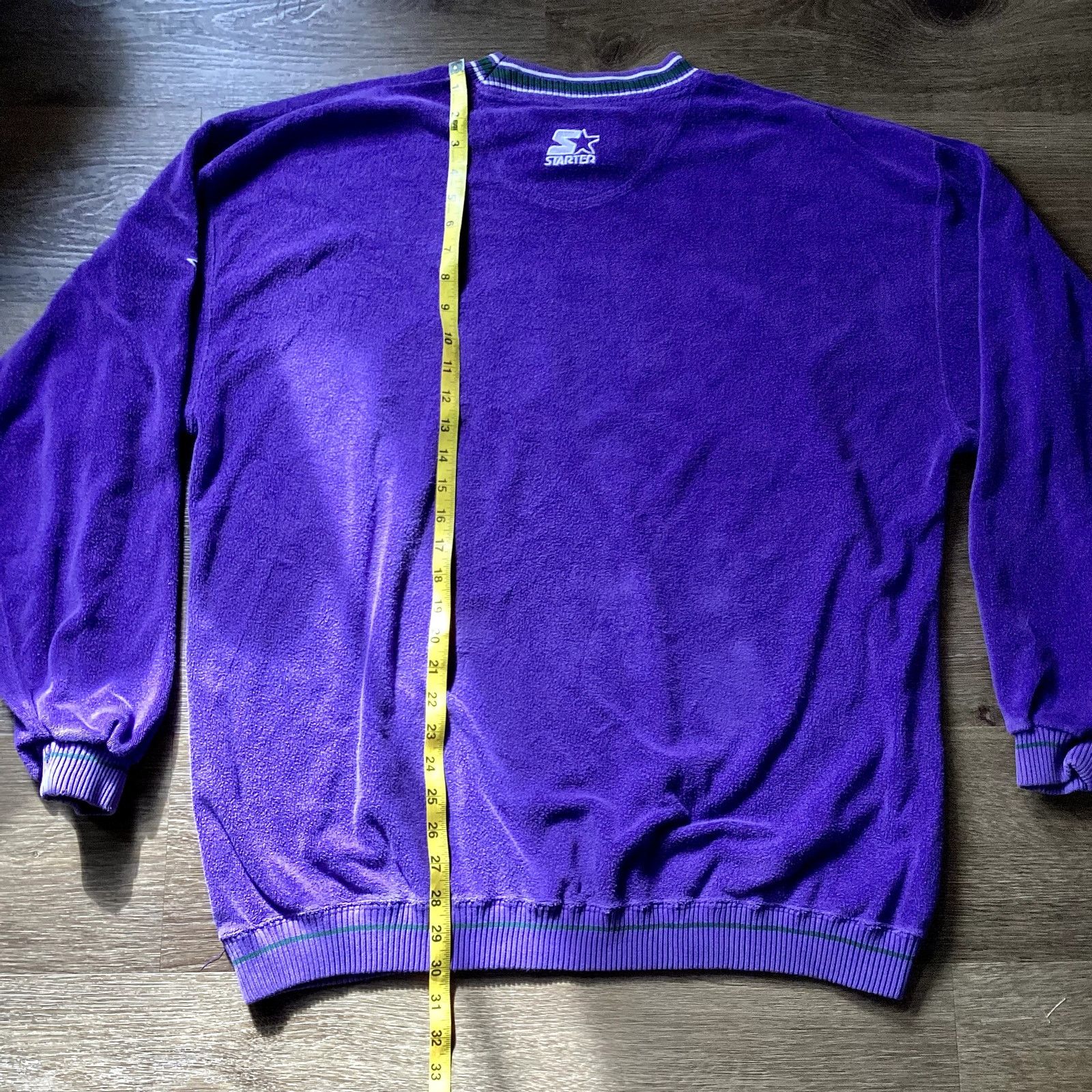 NBA Purple/ Green NBA Bucks Terry Sweater- Size XL Size US XL / EU 56 / 4 - 3 Thumbnail