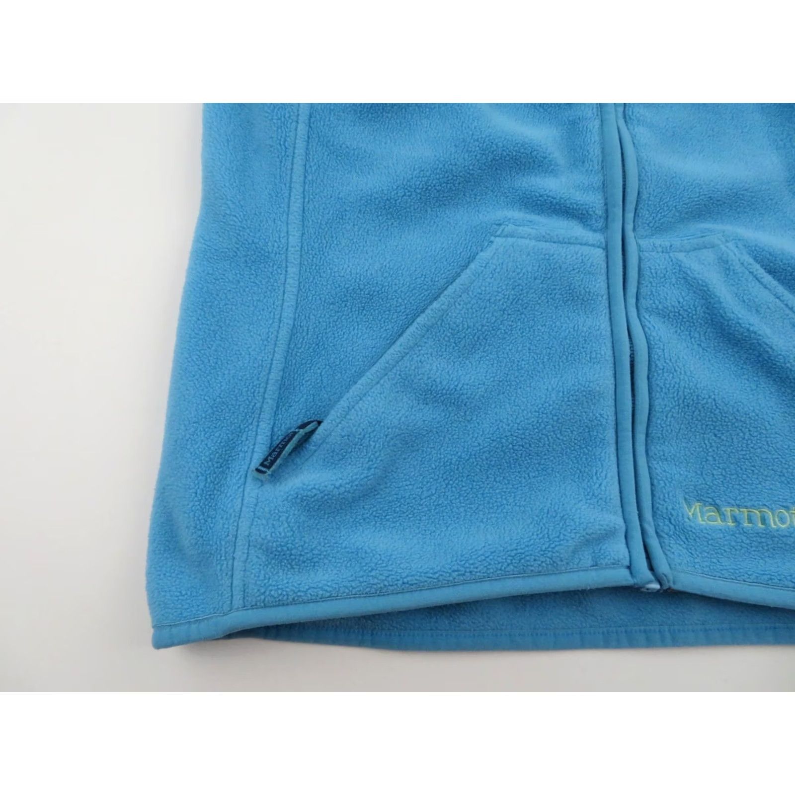 Marmot Marmot Women's Fleece Jacket Blue Full Zip Coat Hiking Size Small Windbreaker Size S / US 4 / IT 40 - 3 Thumbnail