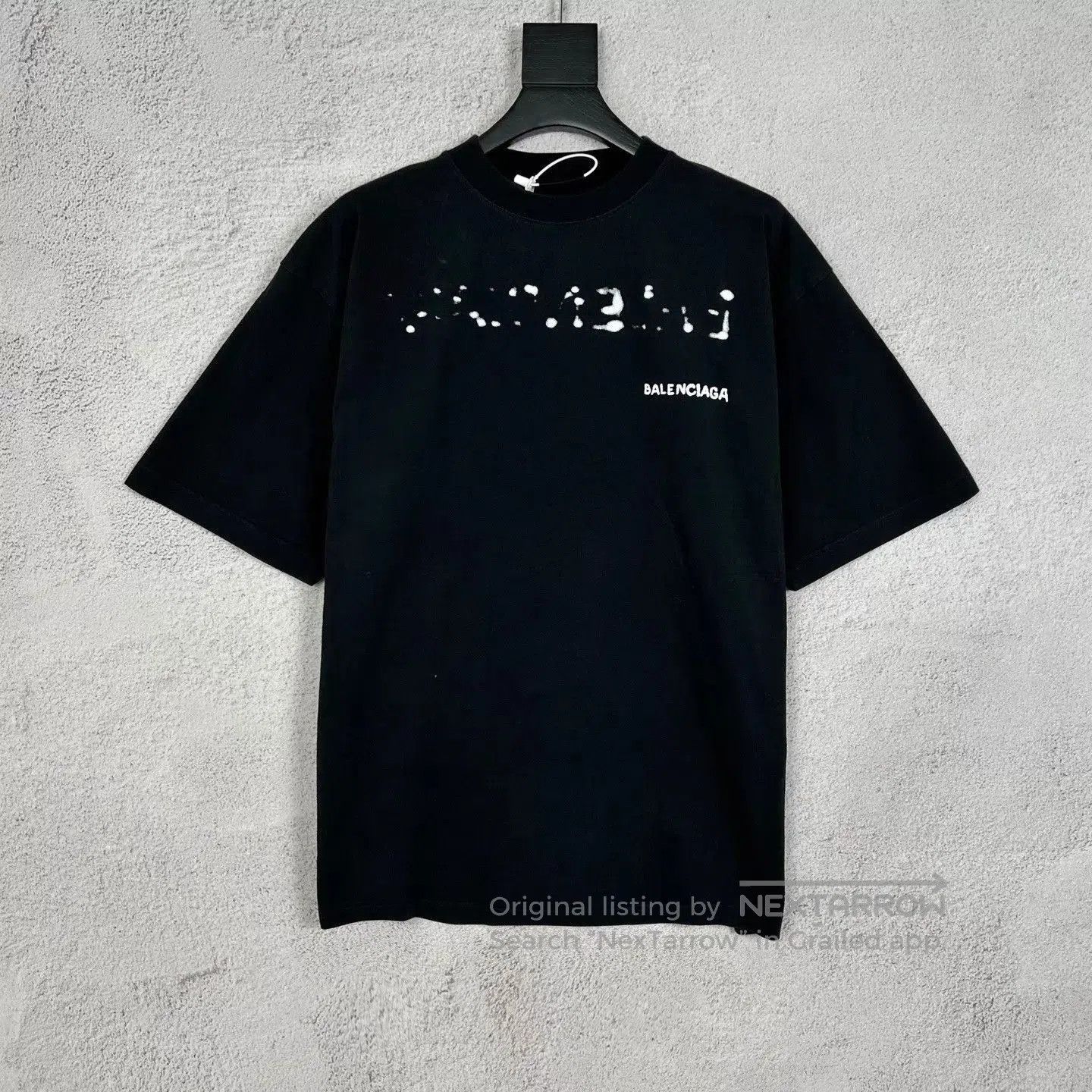 Balenciaga Black Short-Sleeve Graphic T-Shirt. Size US S / EU 44-46 / 1 - 1 Thumbnail